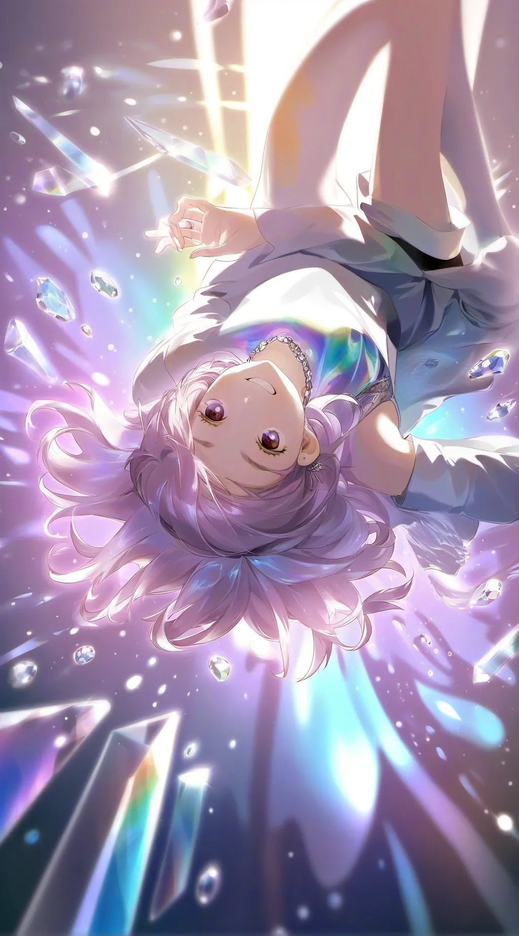 ai character: Blooms background