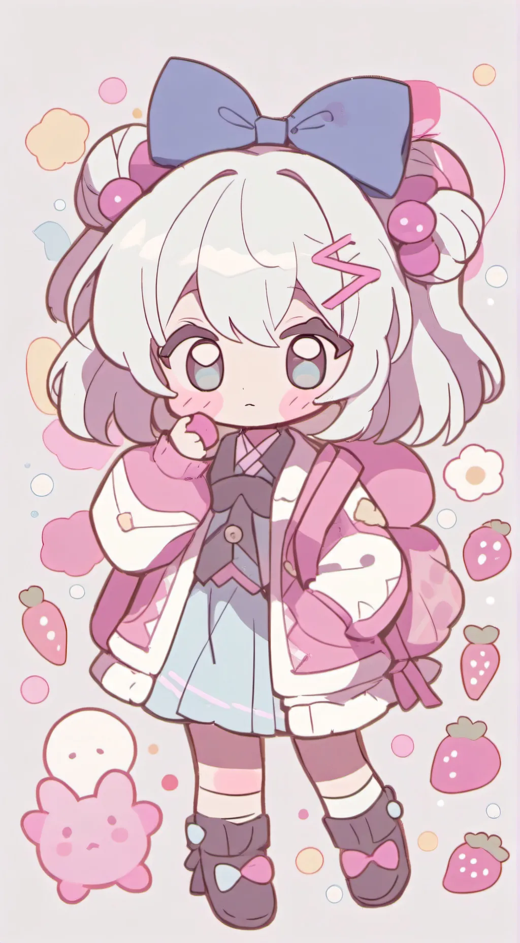 ai character: Bfb/bfdi pickme! background