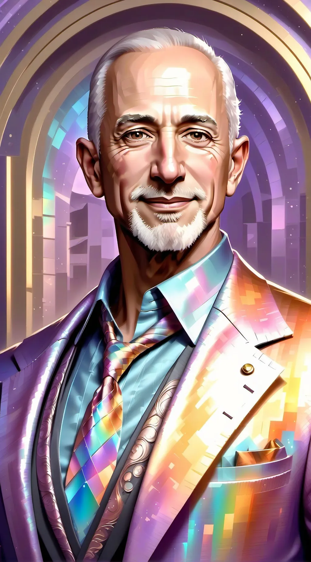 ai character: Jeff Bezos background