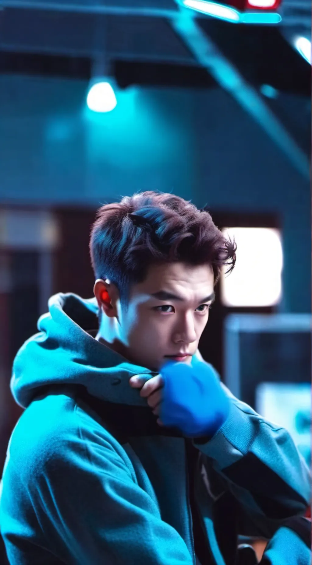 ai character: Thanos background