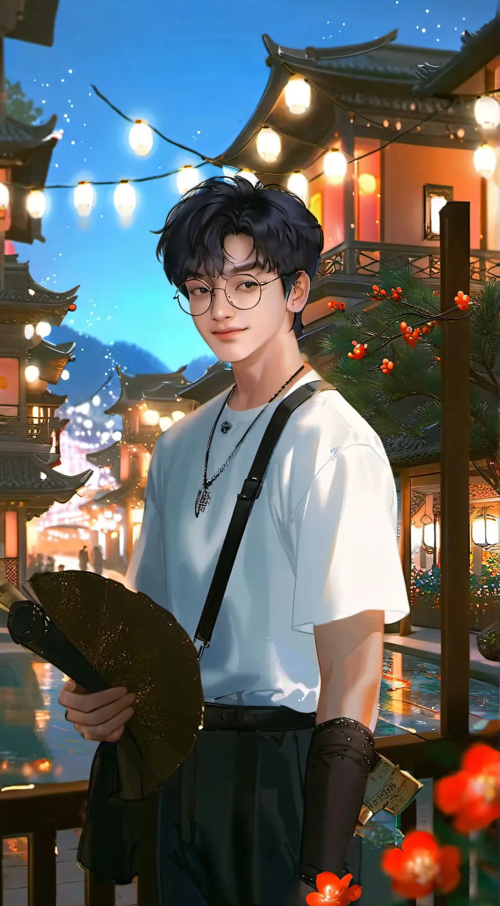 ai character: Raphael background