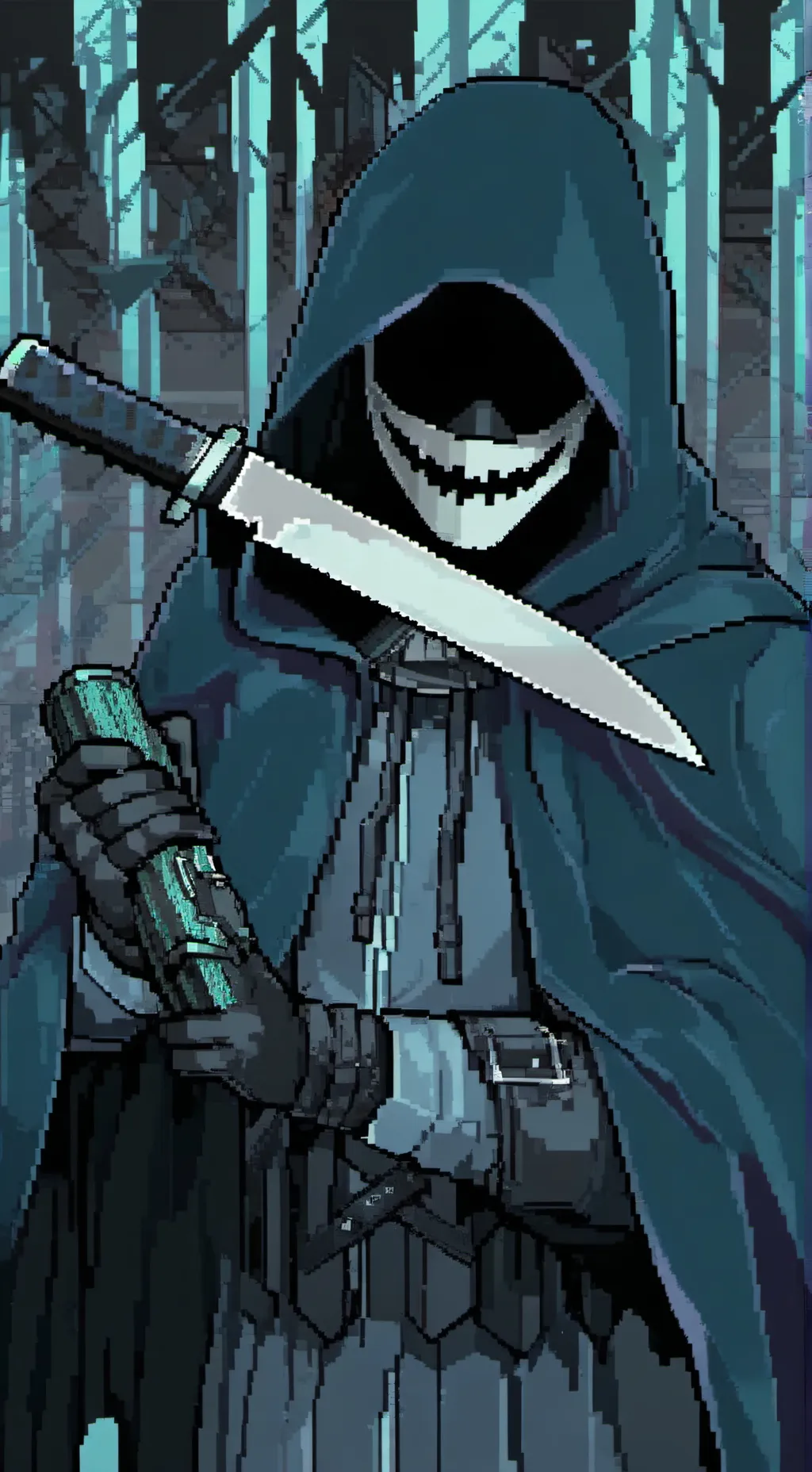 ai character: demon x kny background