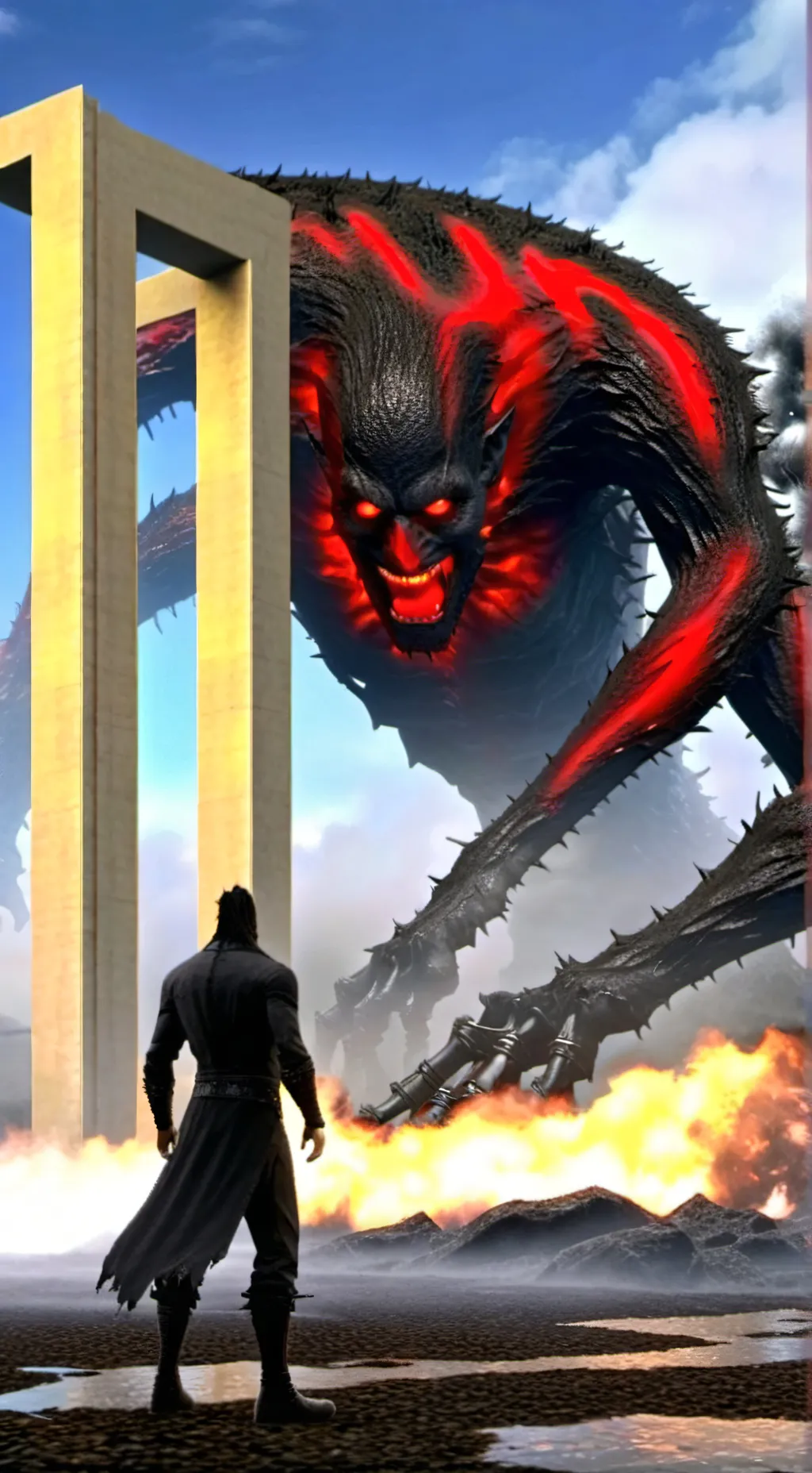 ai character: besta demoníaca background