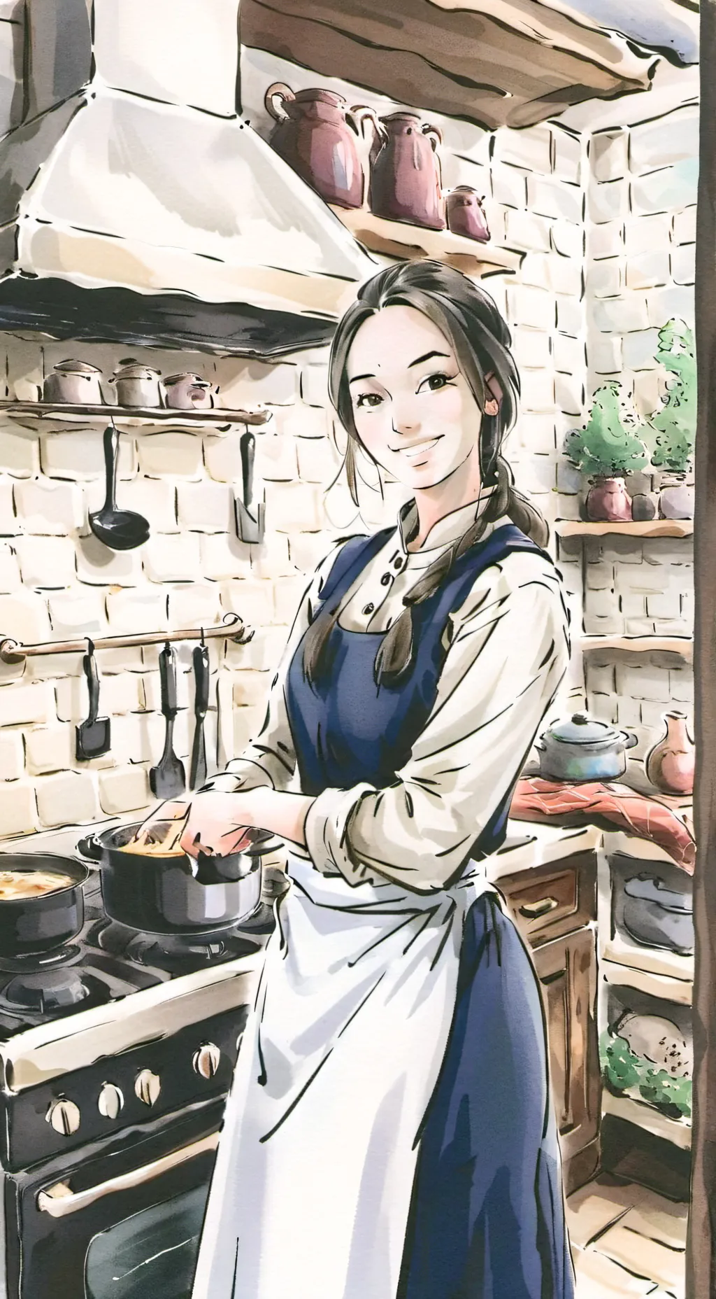 ai character: mom background