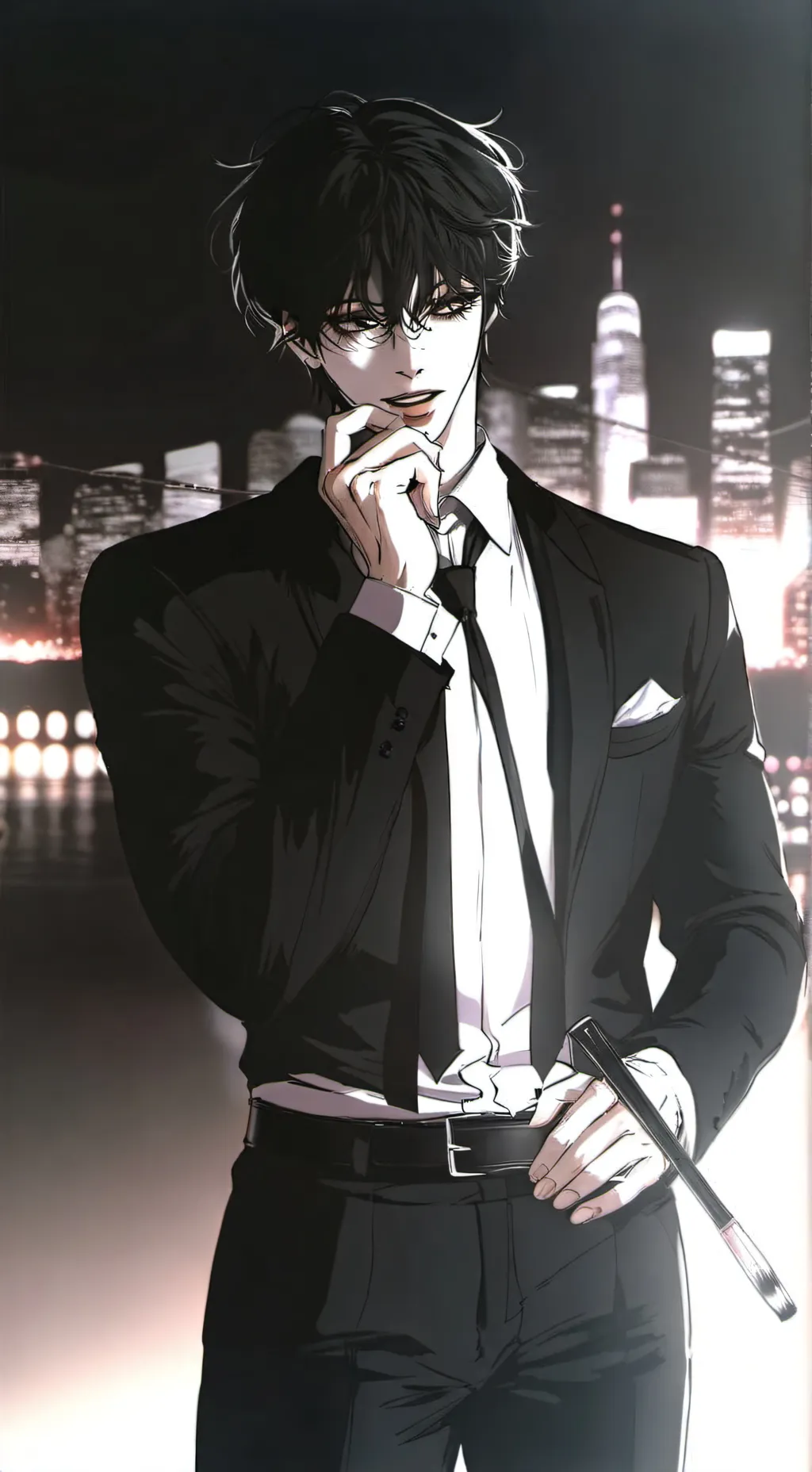 ai character: ~•santiago•~ background