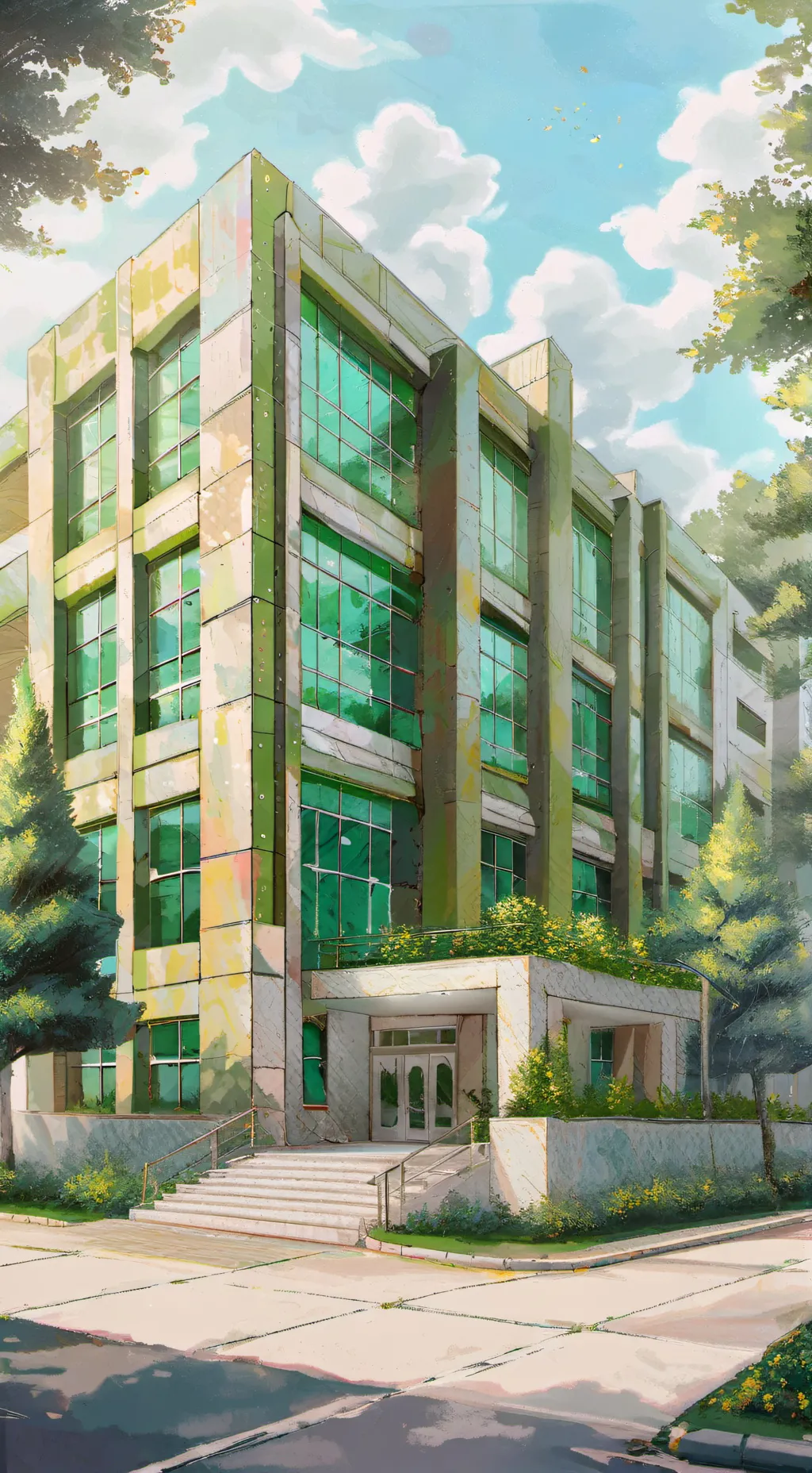 ai character: WOF school background