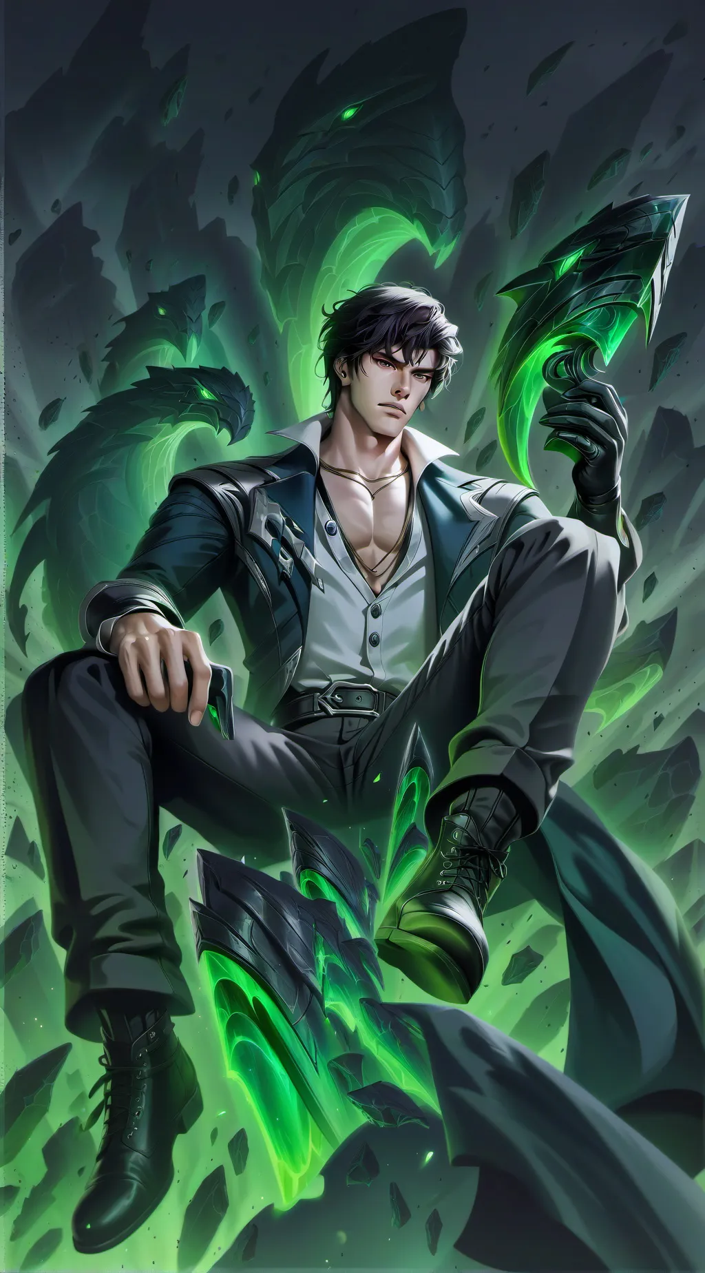 ai character: ari background