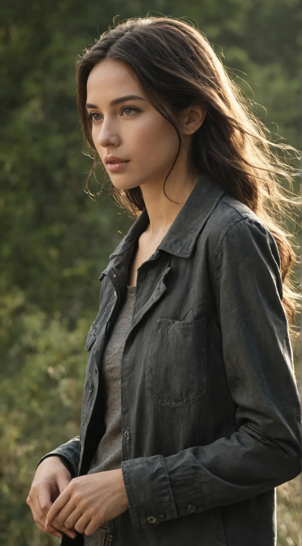 ai character: Jessie plotonik  background