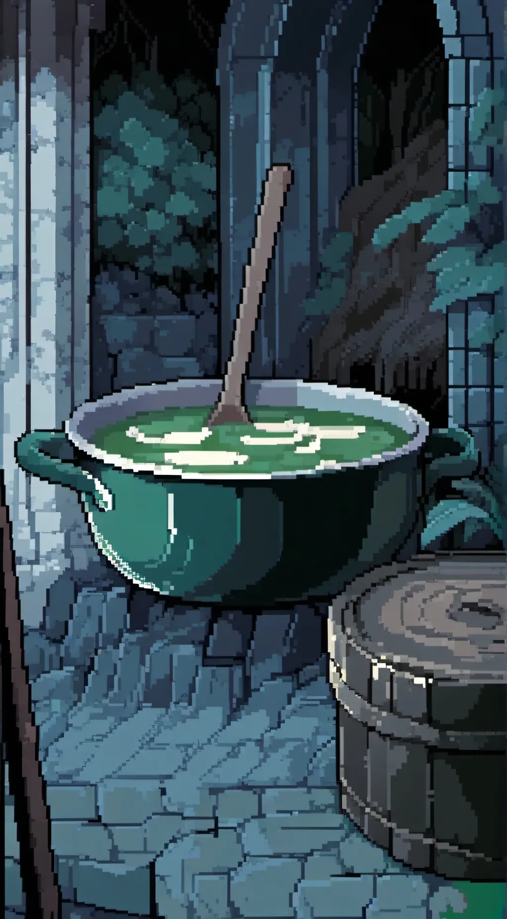 ai character: Sopa verde? 🤨 background