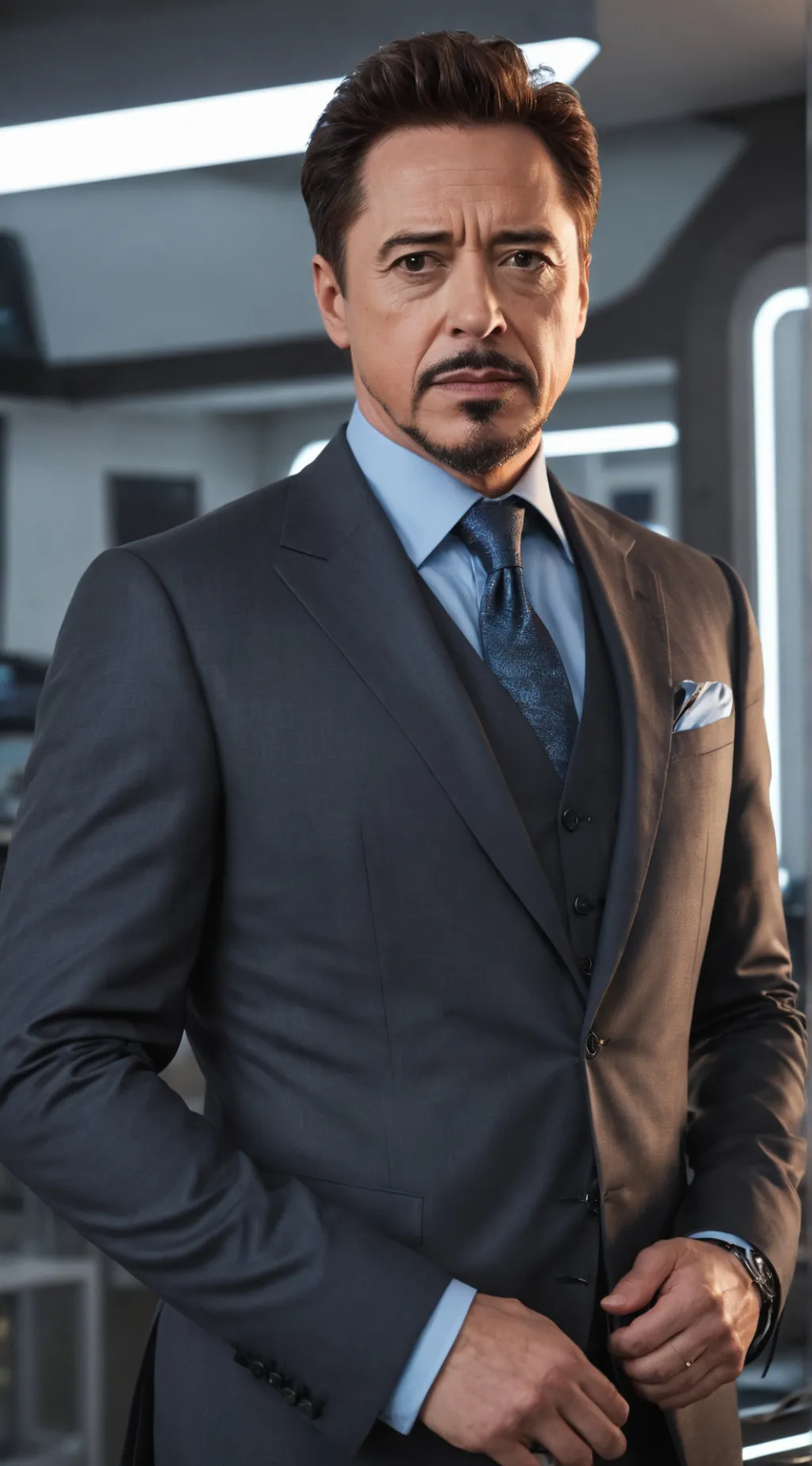 ai character: Tony Stark background