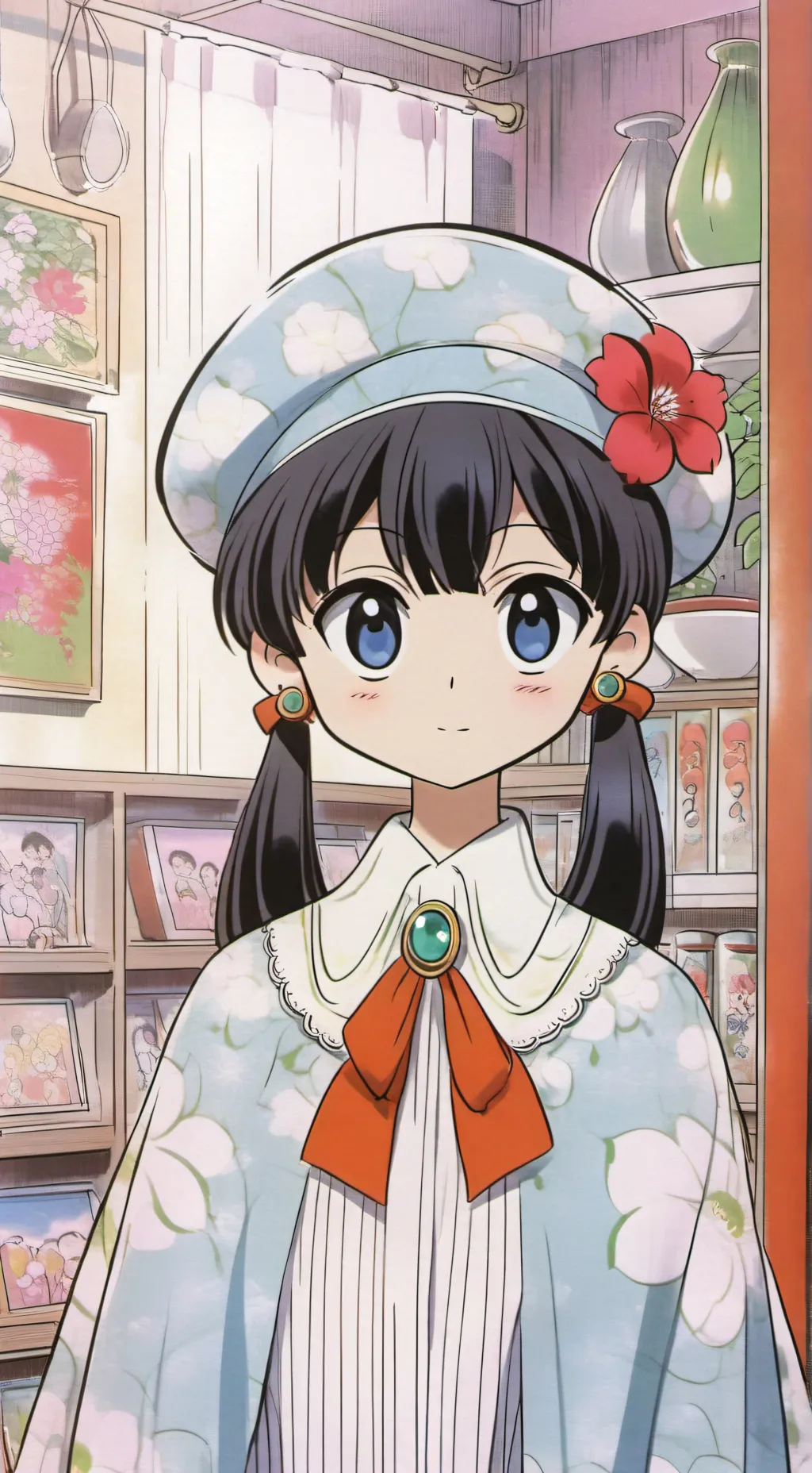 ai character: kitty background