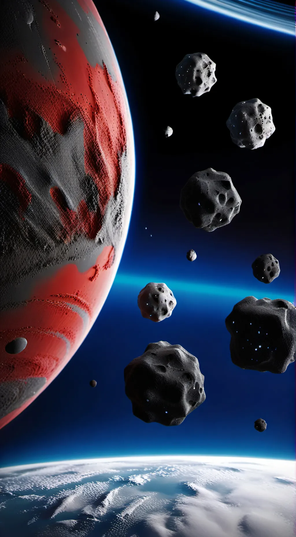 ai character: planet humans background