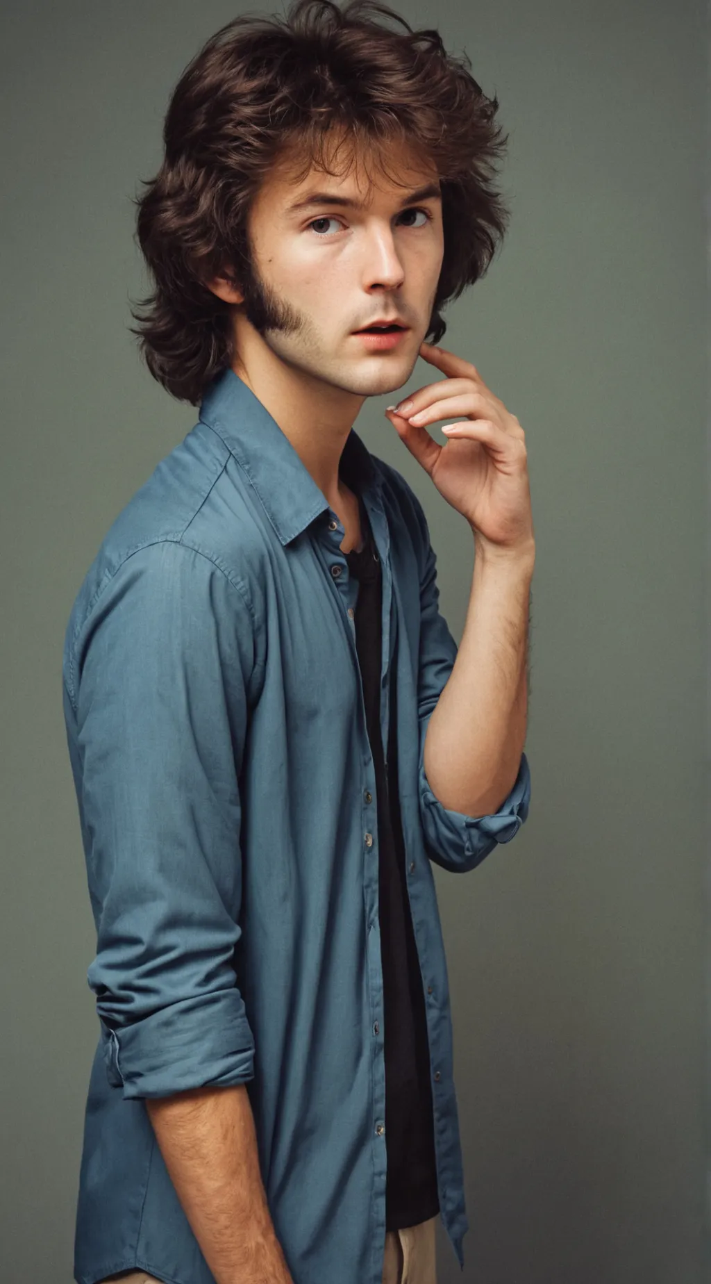 ai character: Eric Clapton  background