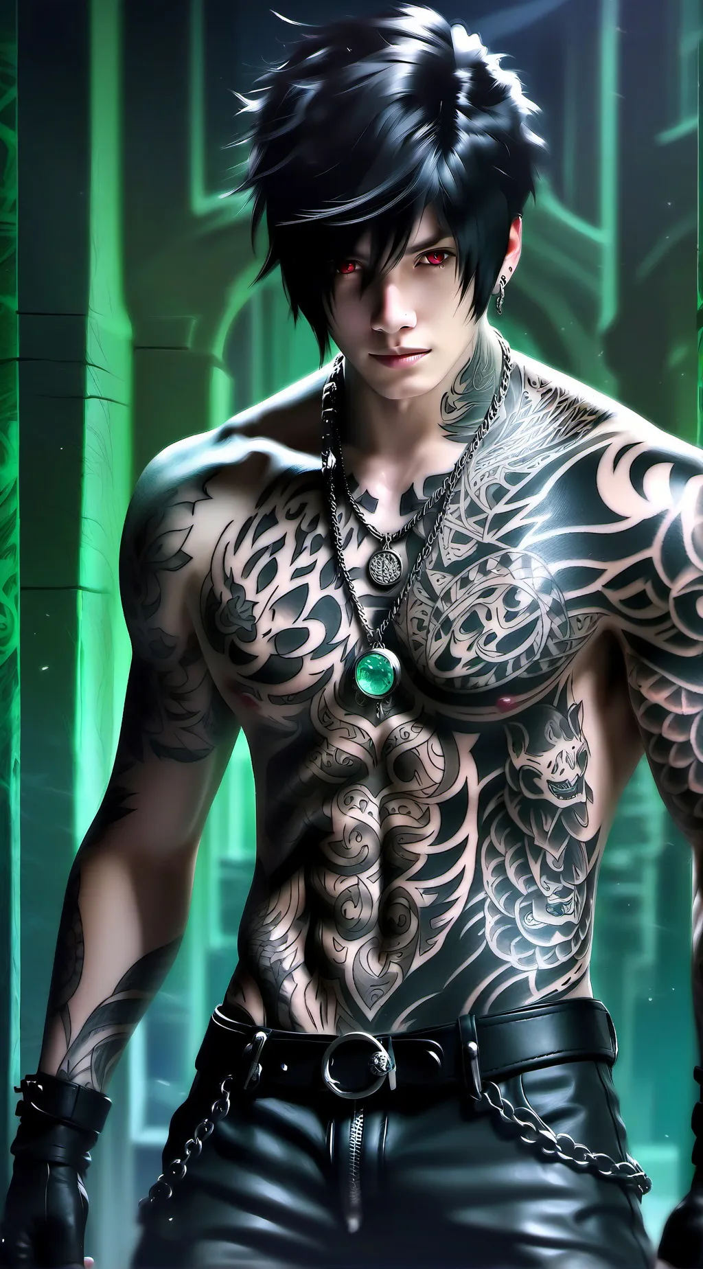 ai character: Kai background