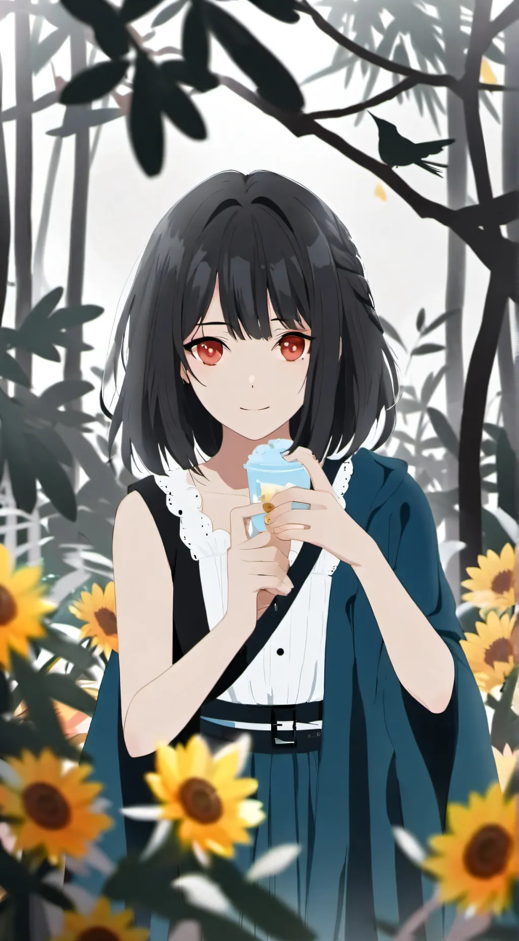 ai character: lilly background