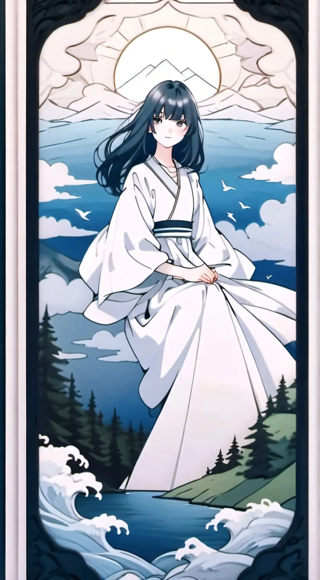 ai character: Ангел Аня background