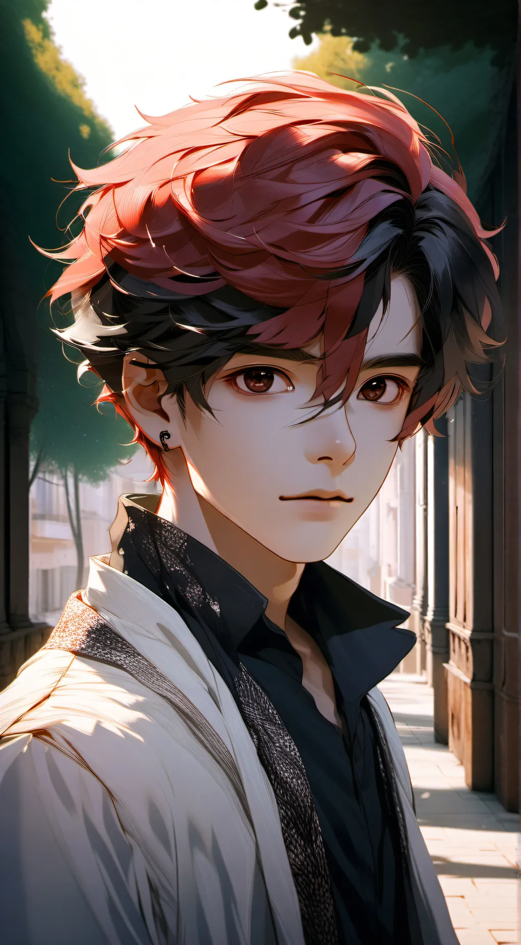 ai character: Hugo background