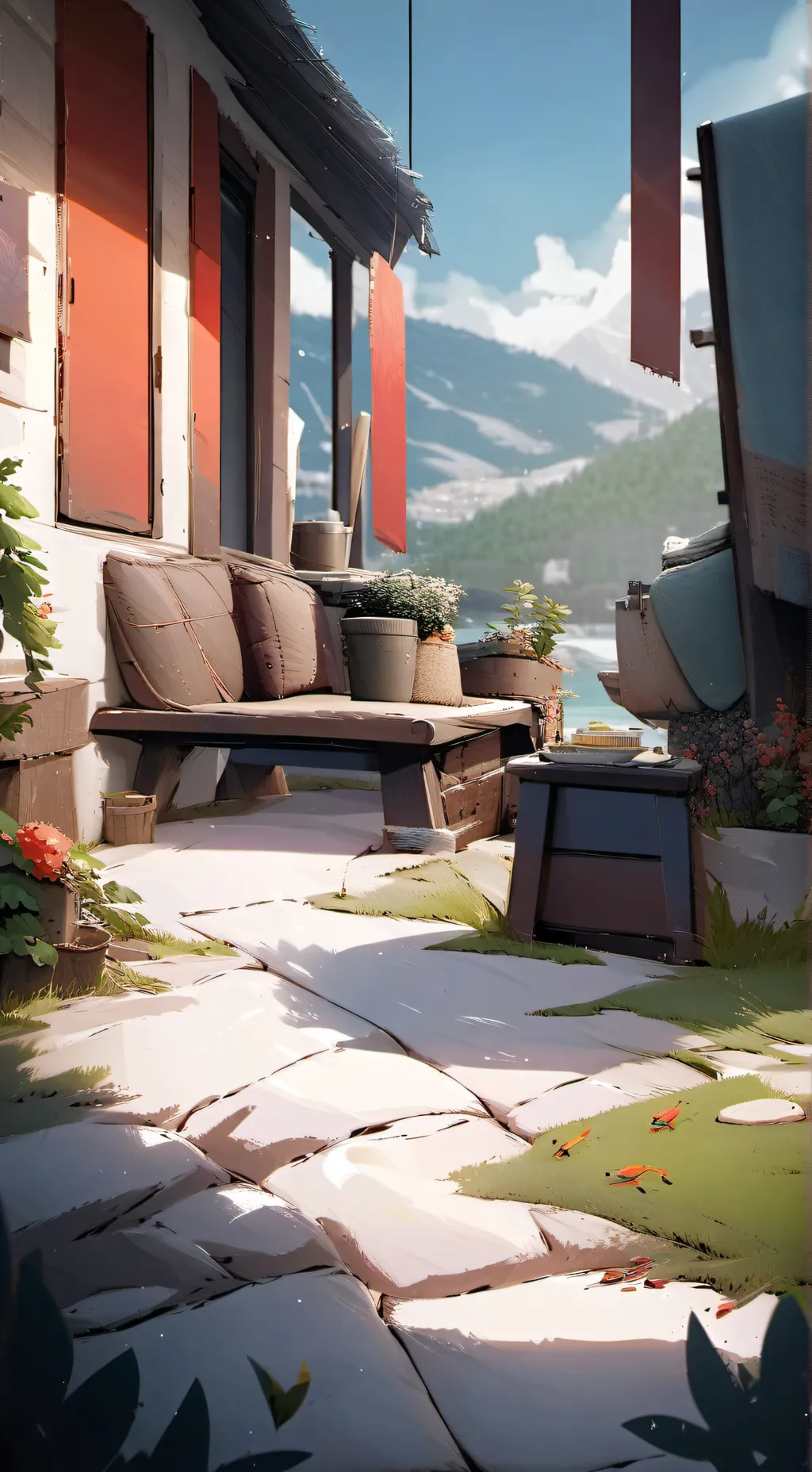 ai character: meme farm background