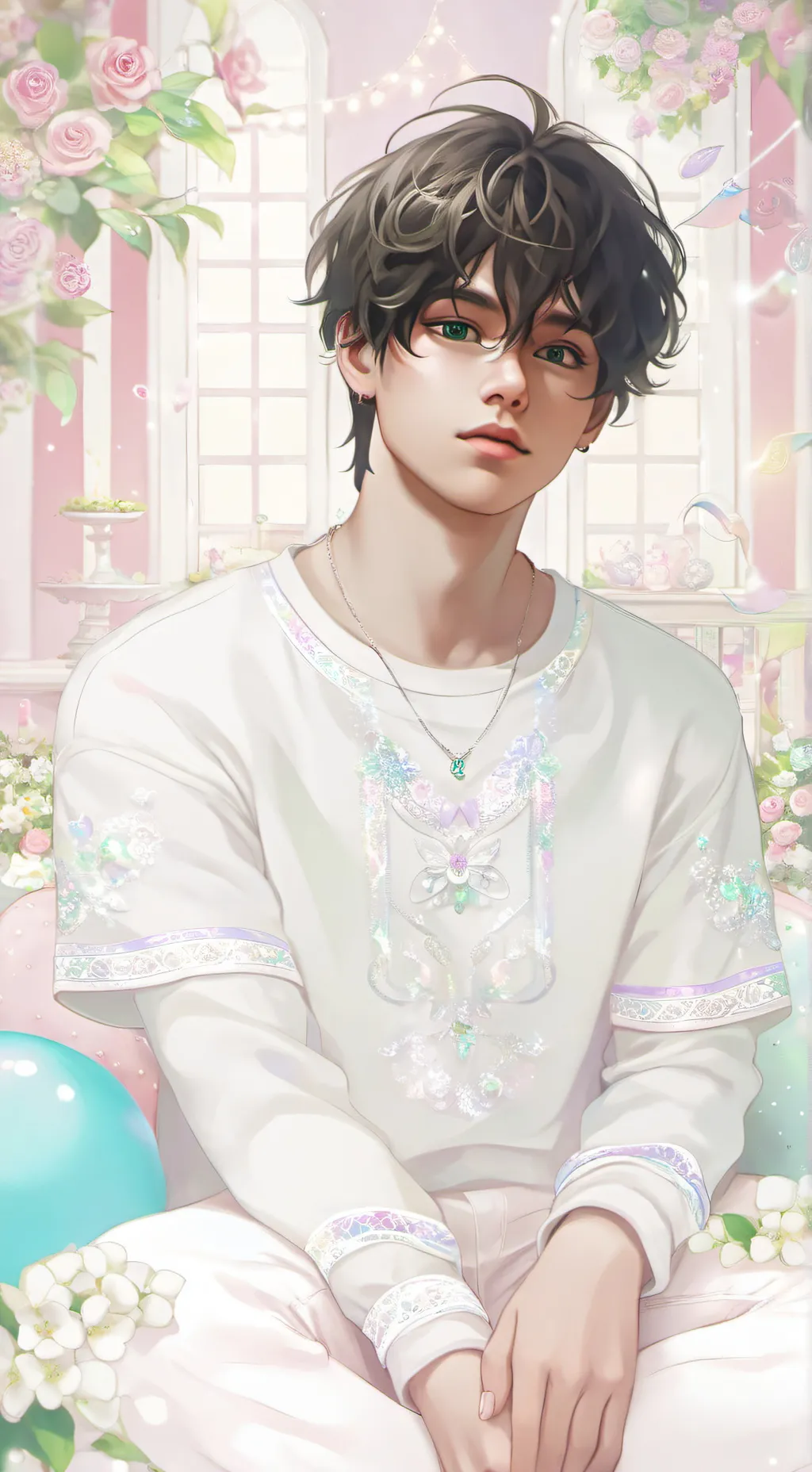 ai character: Mark background