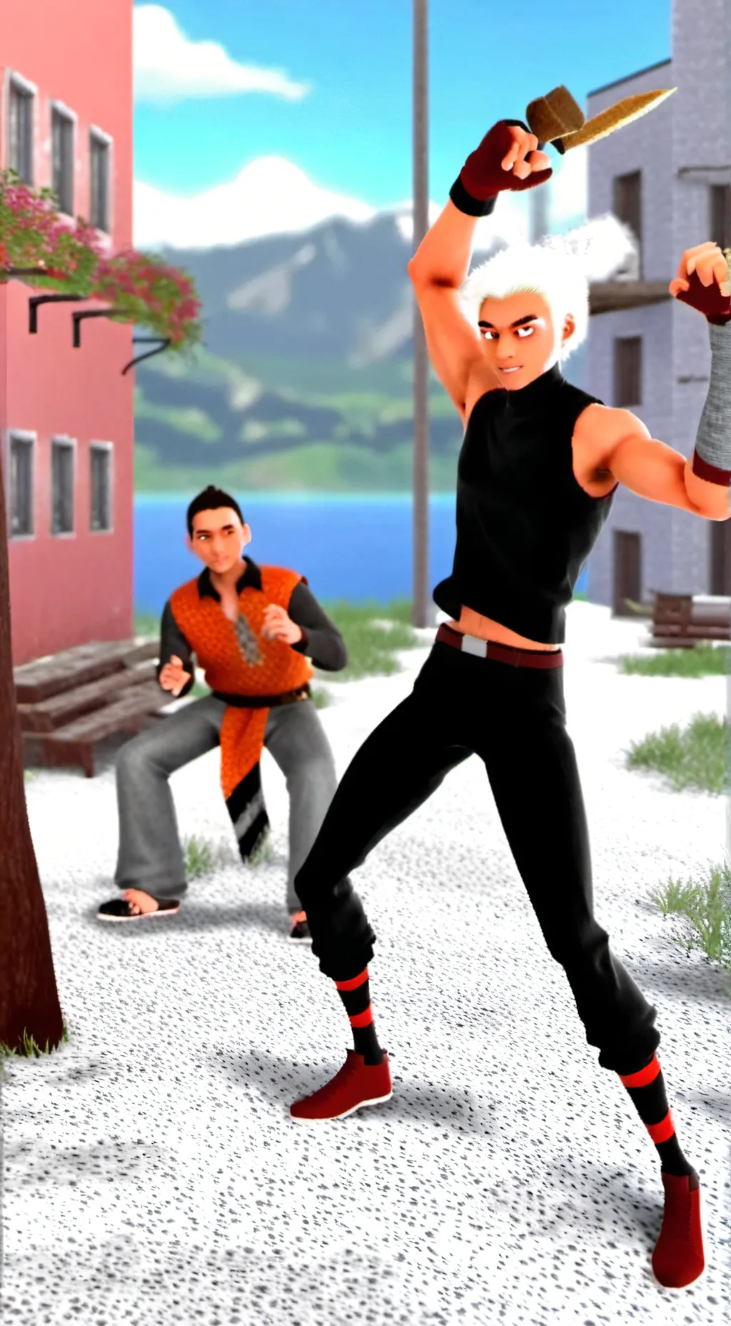 ai character: peiasureislnad  background