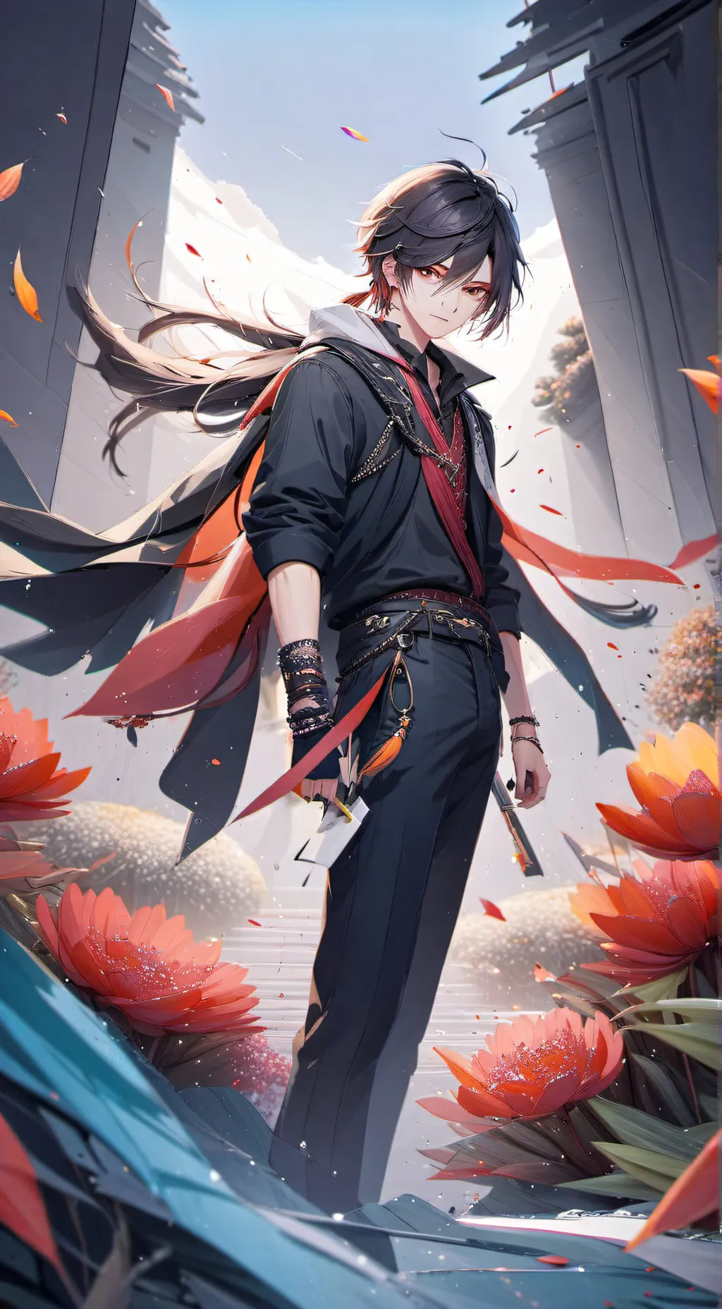 ai character: karma  background