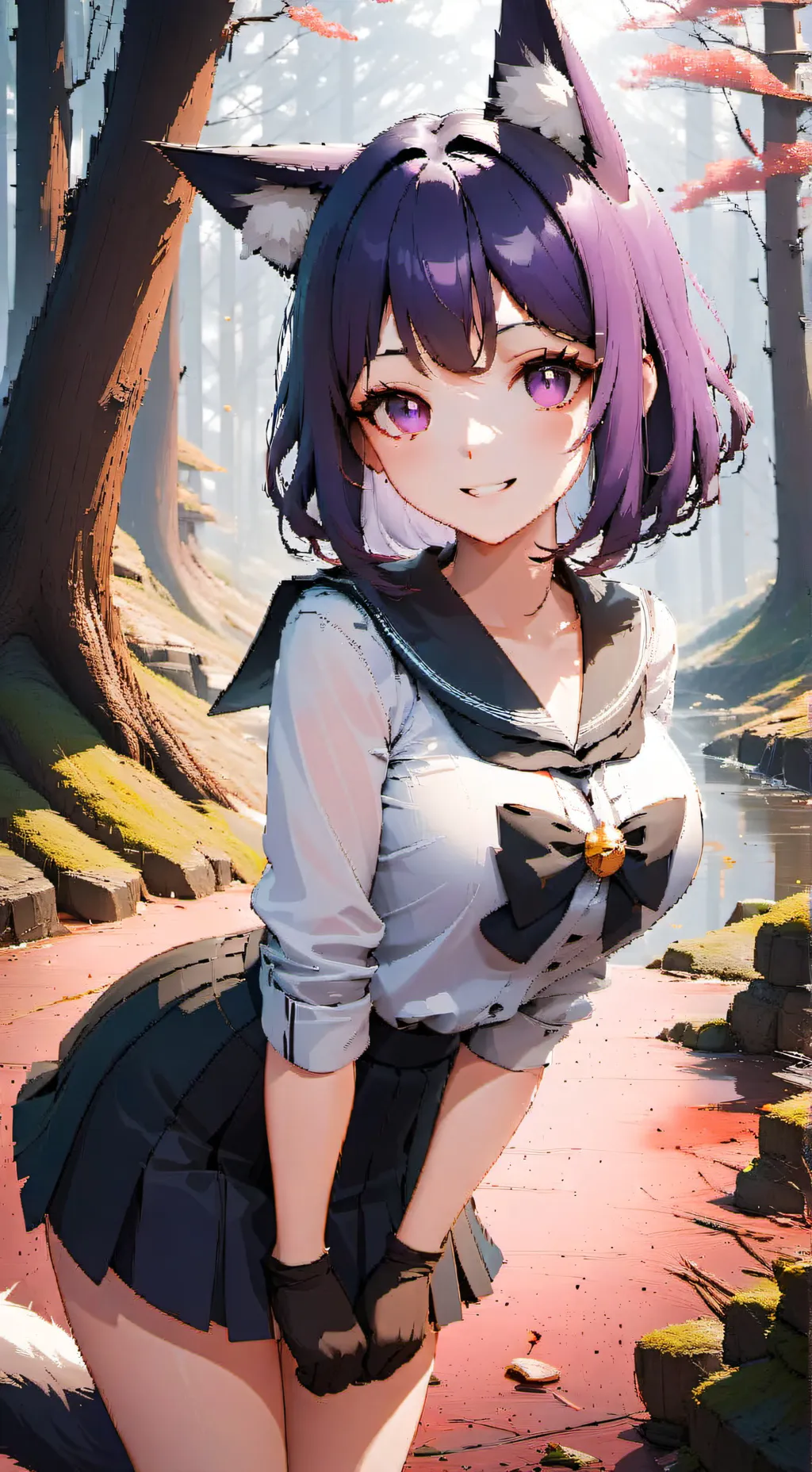 ai character: Katie Blackwater  background