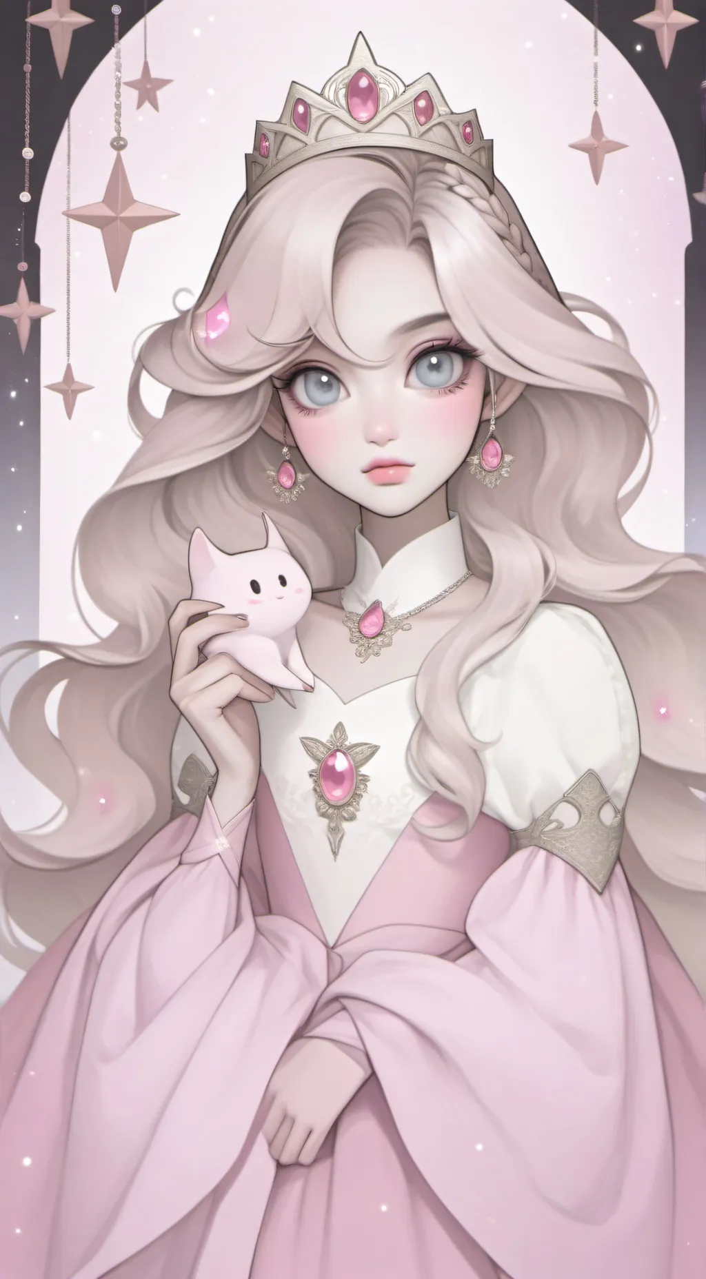 ai character: princess  background