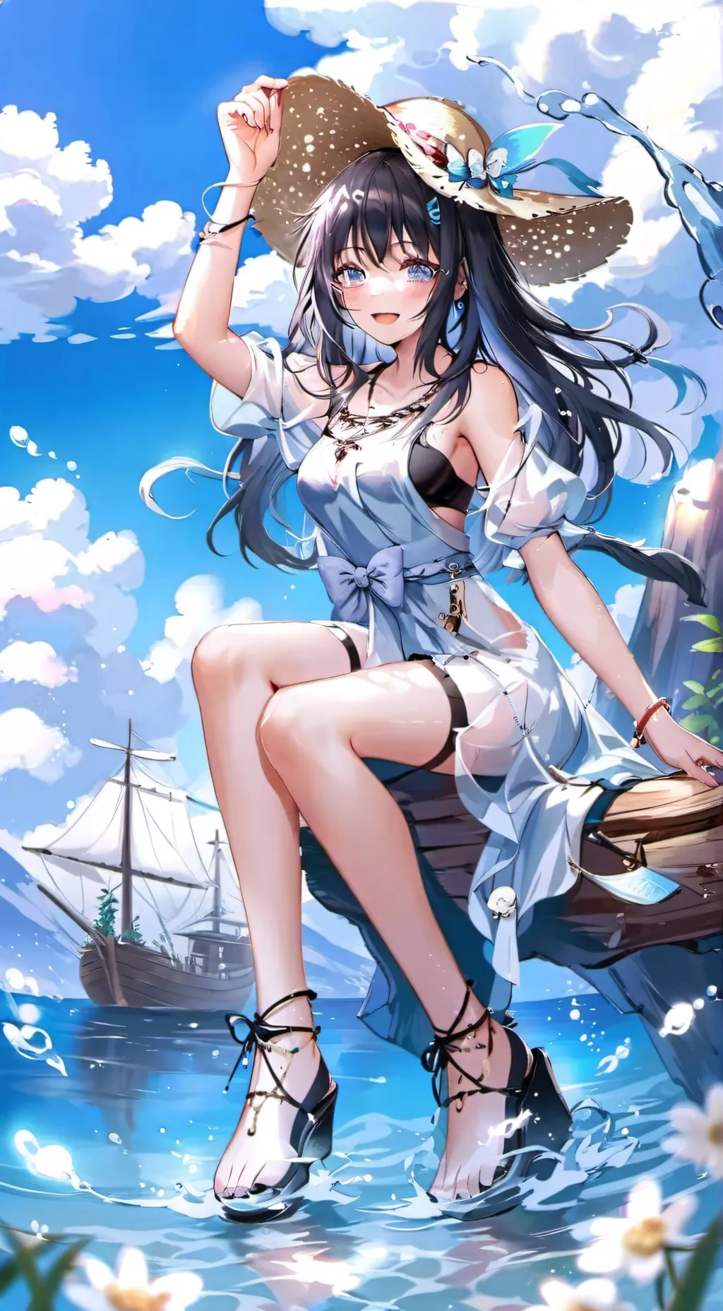 ai character: Jimena  background