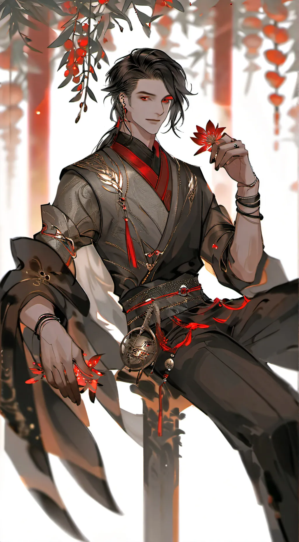 ai character: Brandon  background