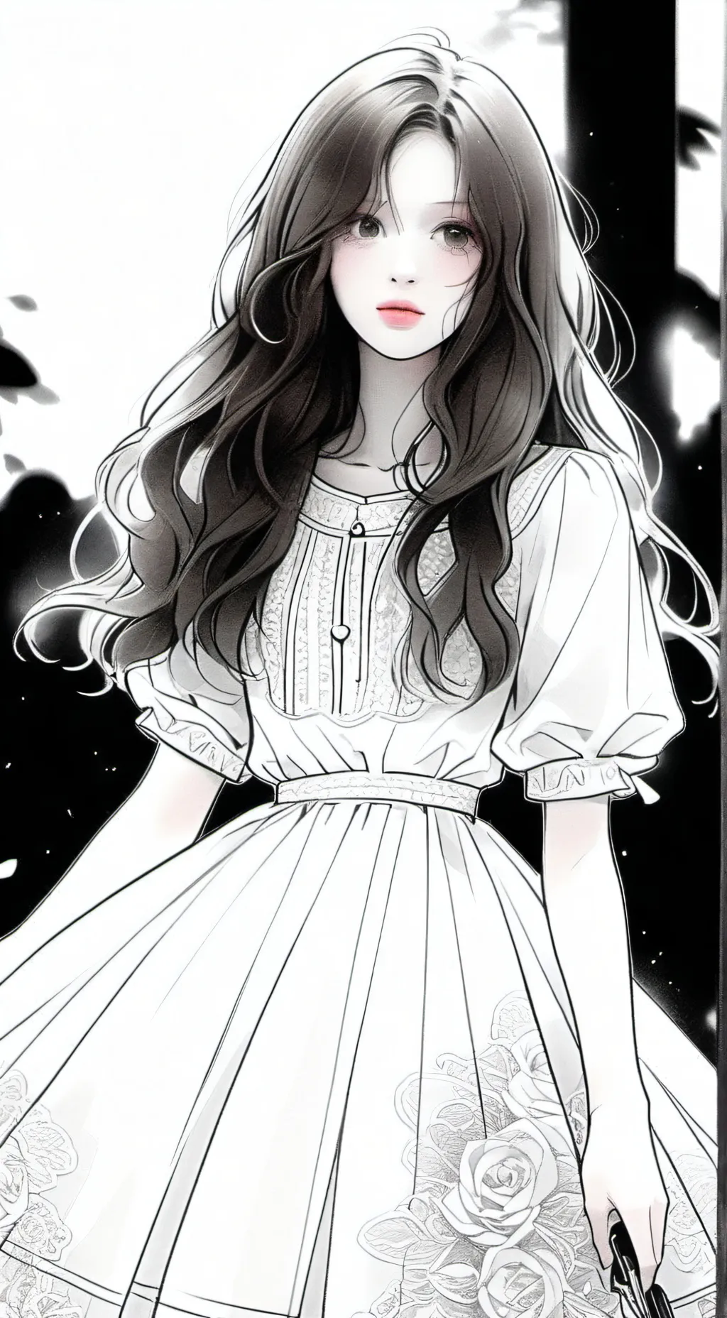 ai character: Лейли  background