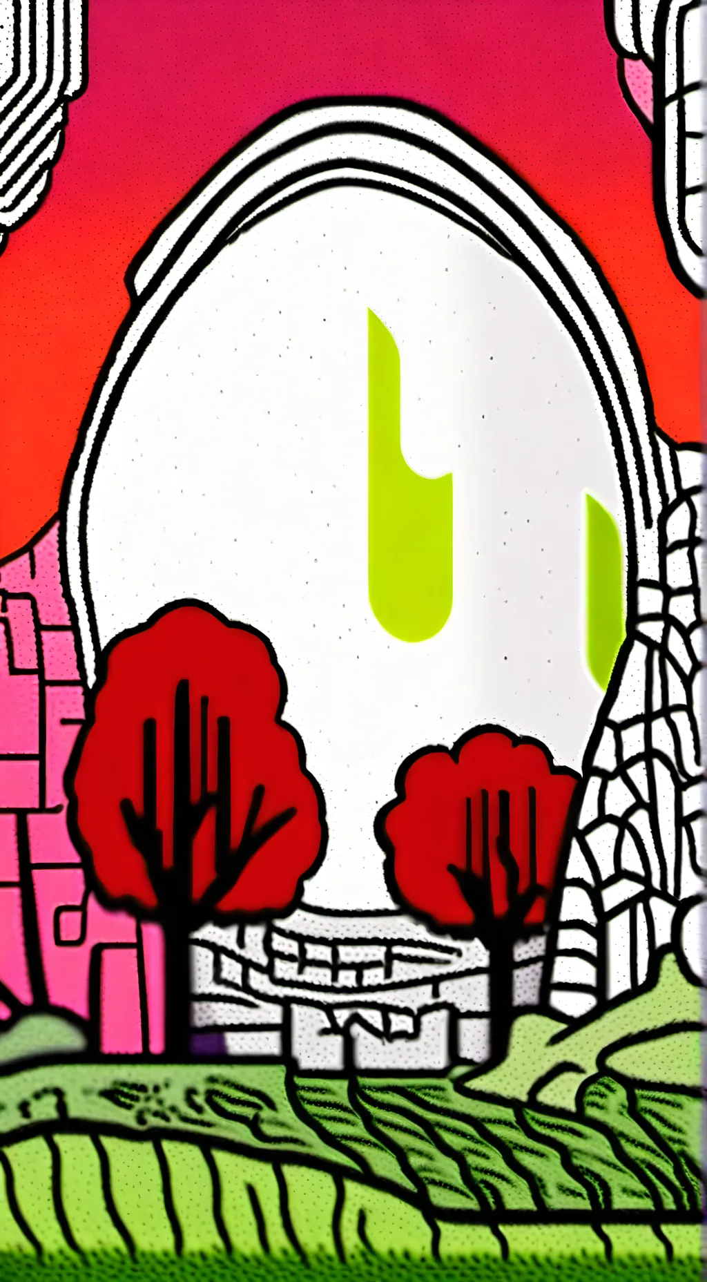 ai character: Oren and Pinki  background