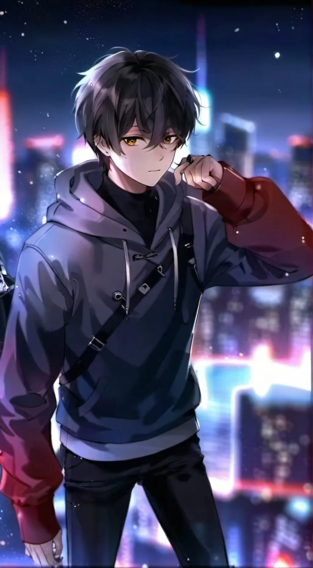 ai character: °_leo_° background