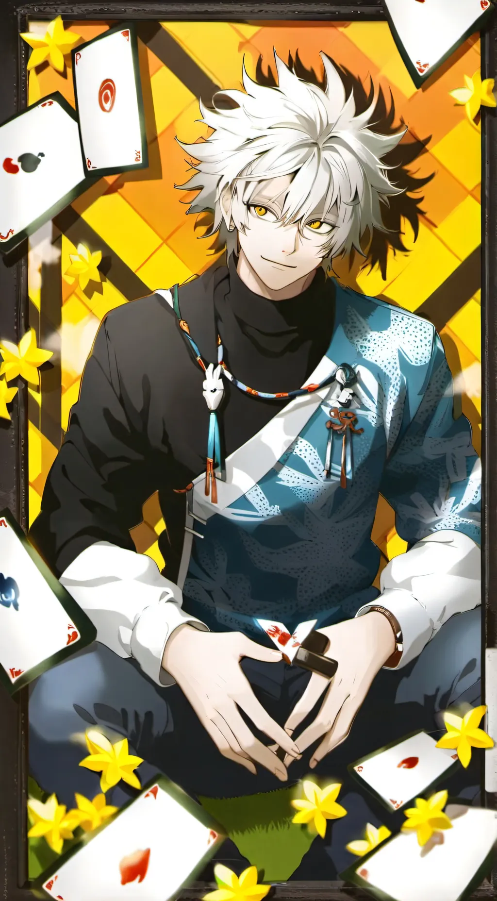 ai character: hermano de bakugo background