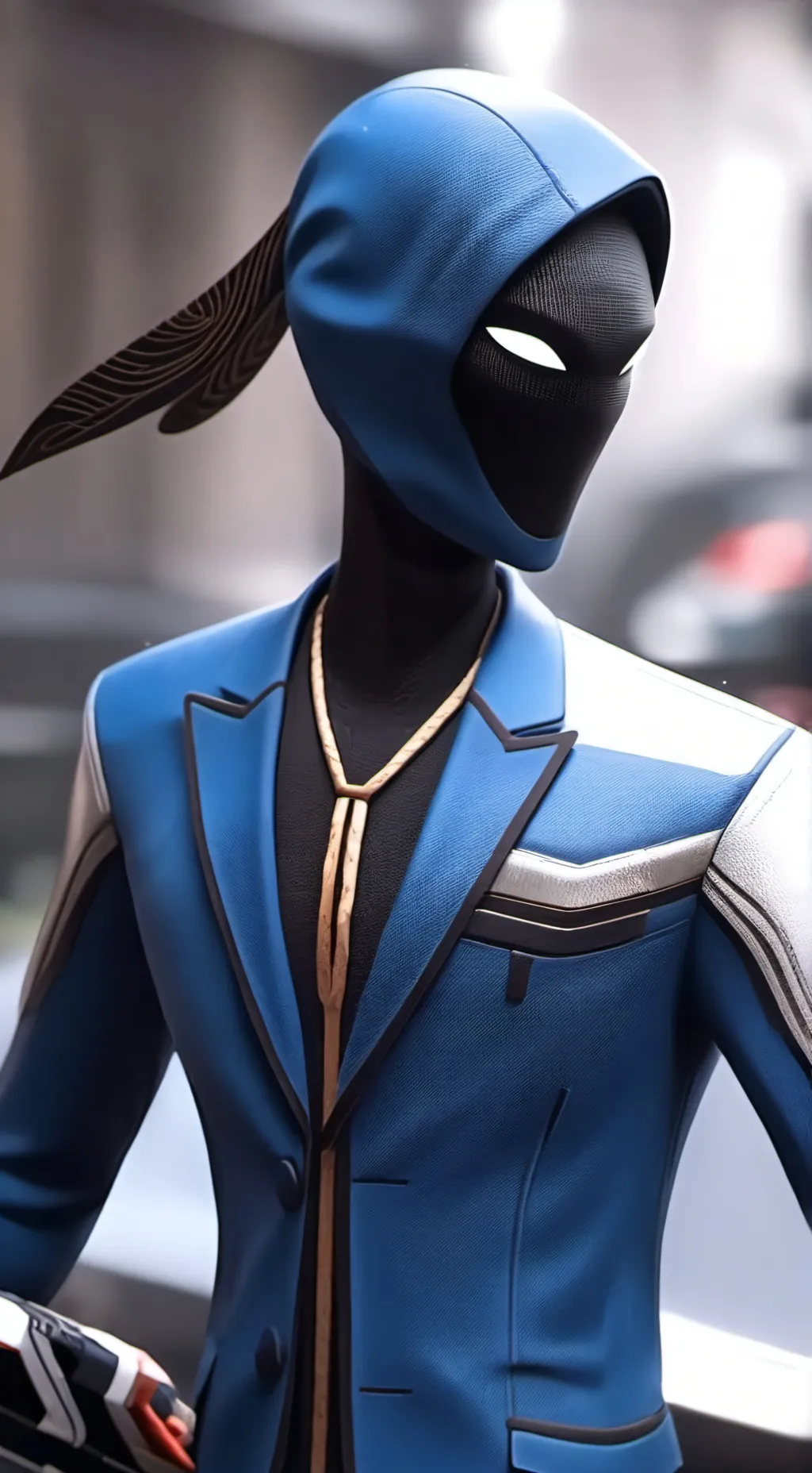 ai character: berry  background