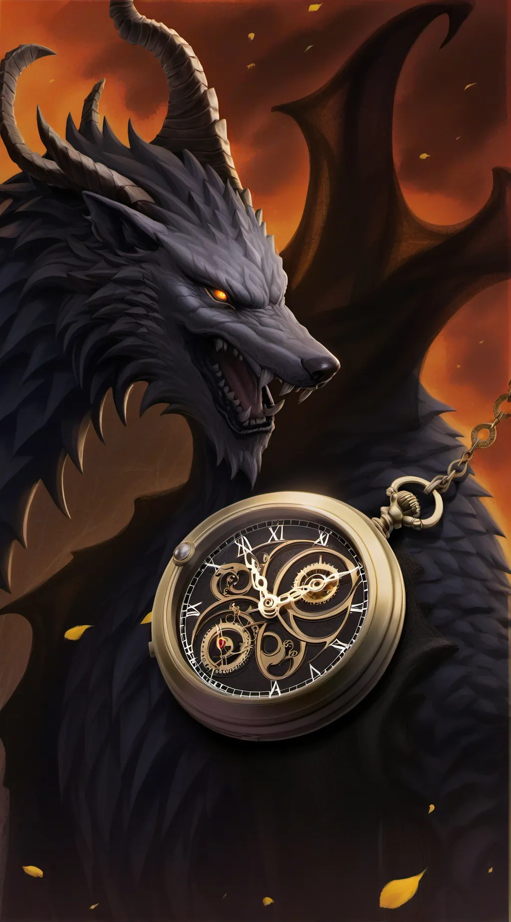 ai character: Coal(Pretty blood) background