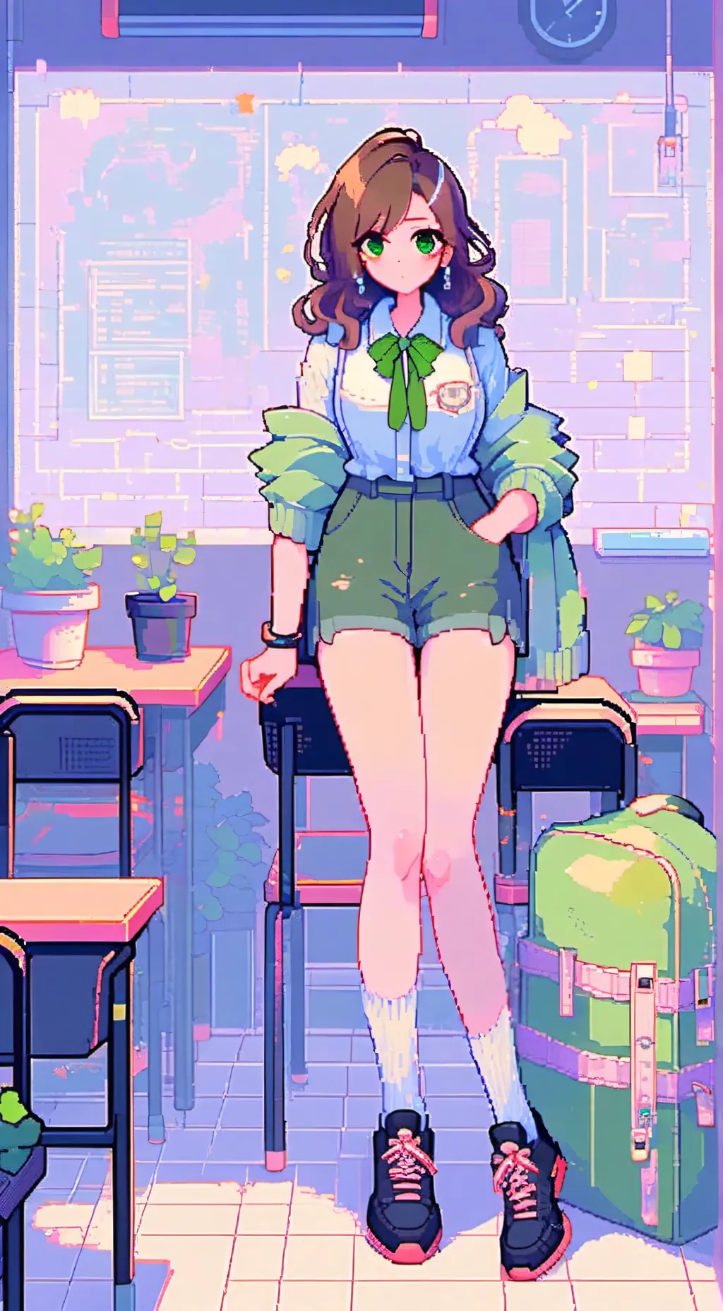 ai character: free image!! background