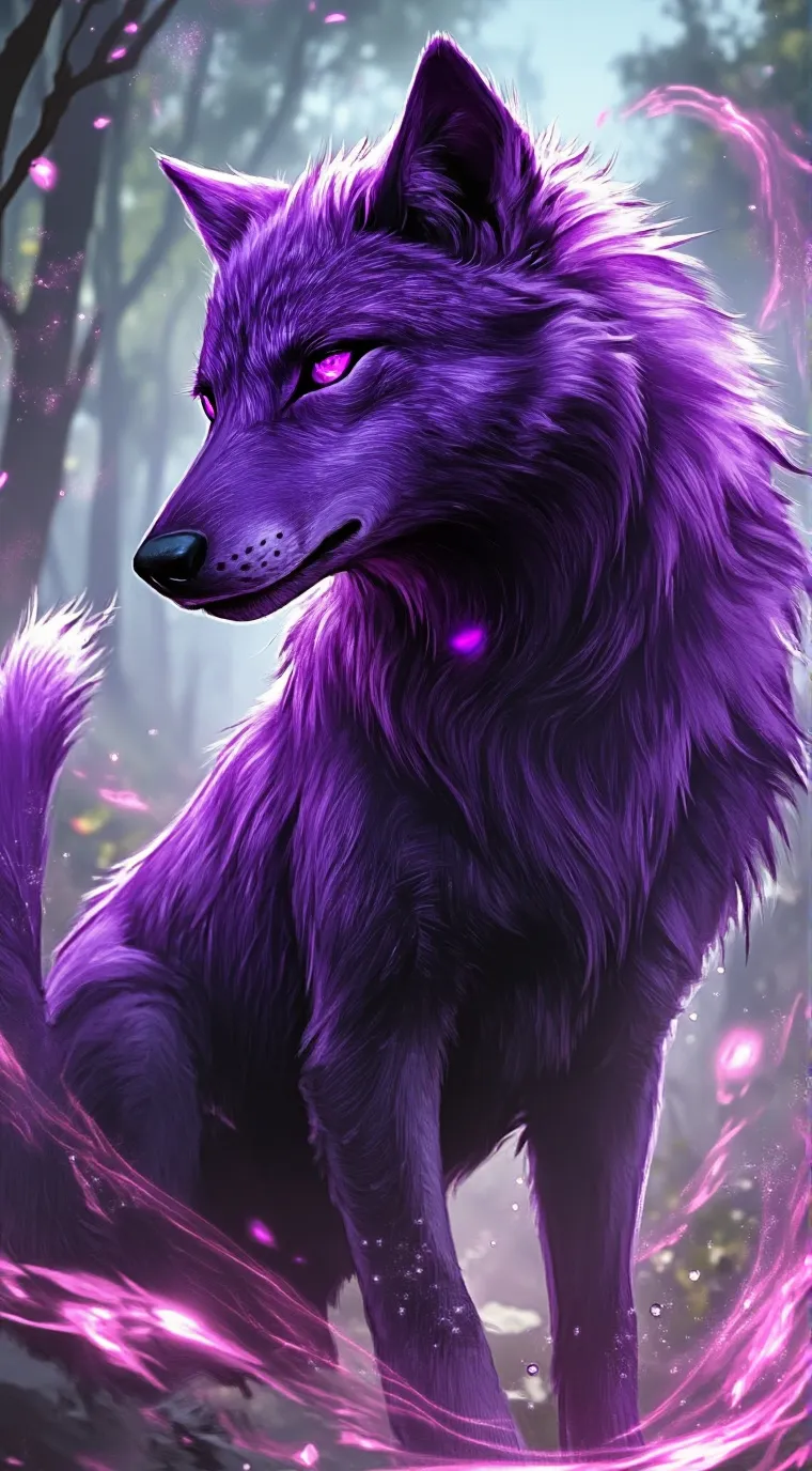 ai character: Leslie and Luna  background