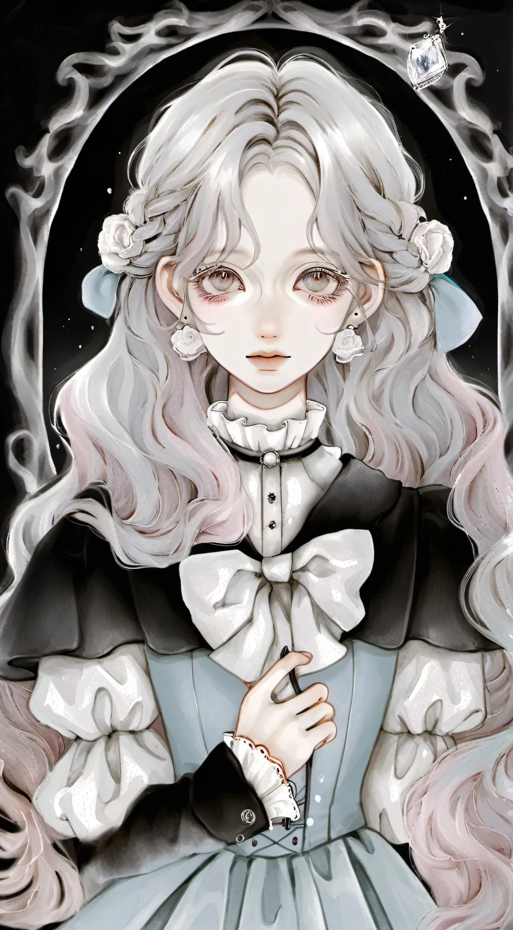 ai character: mha s,b et d background