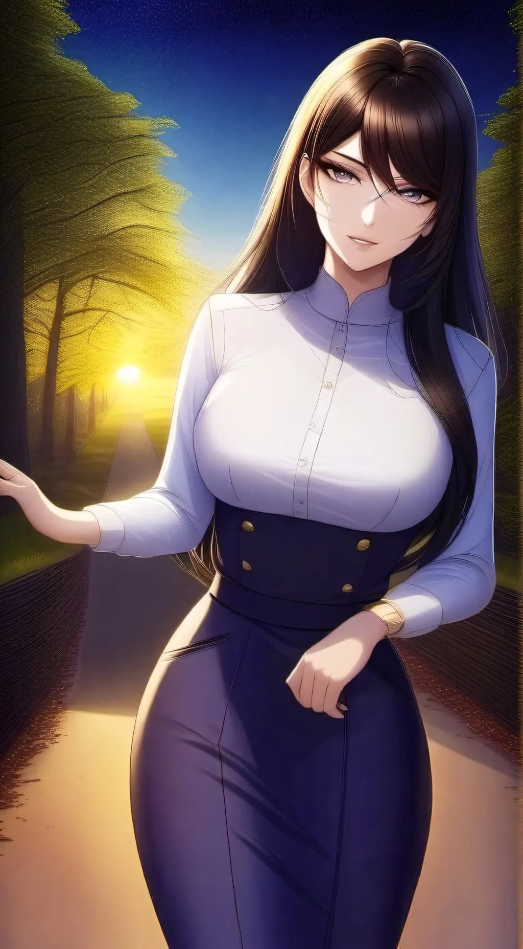 ai character: Amelia  background