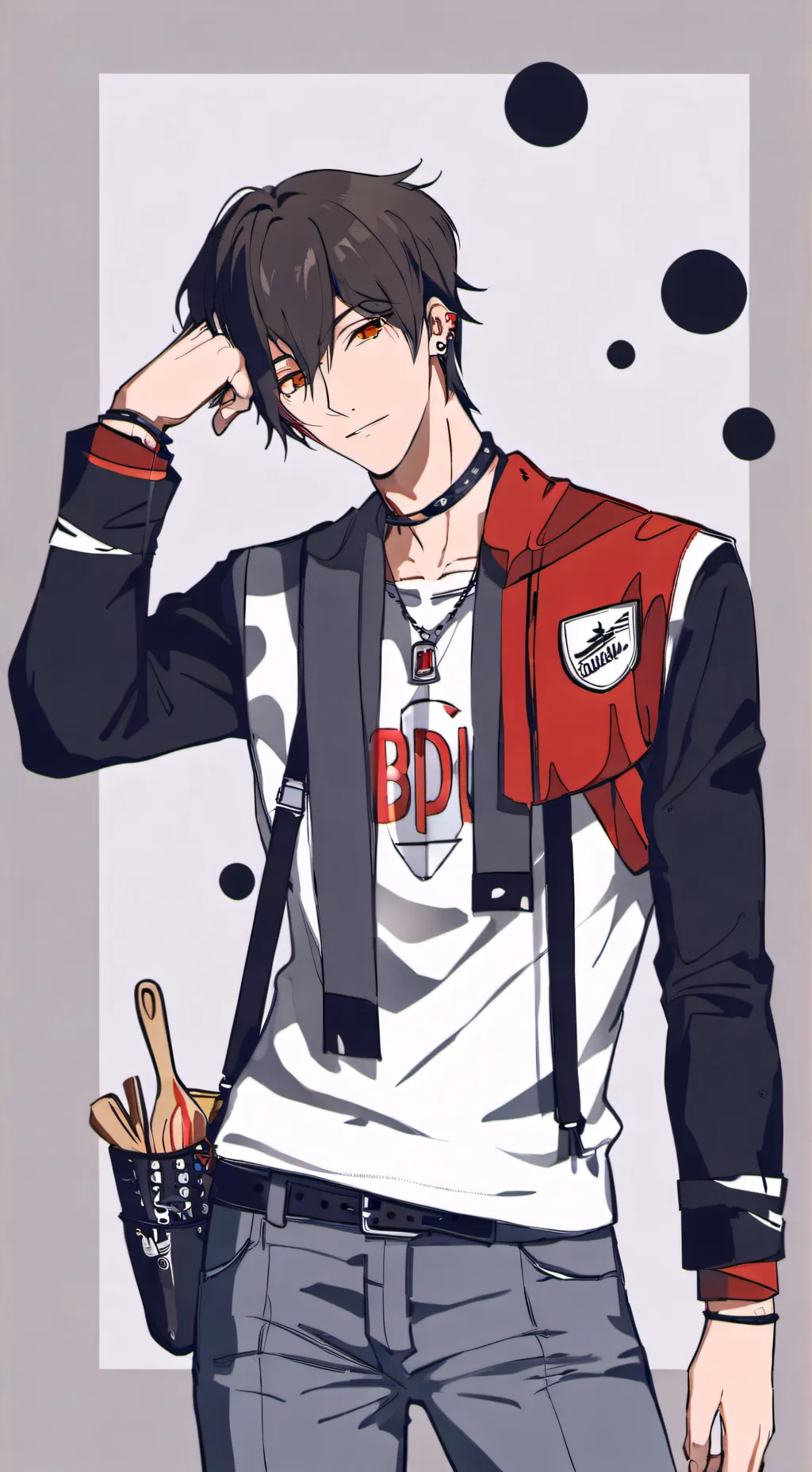 ai character: Jun-ho  background