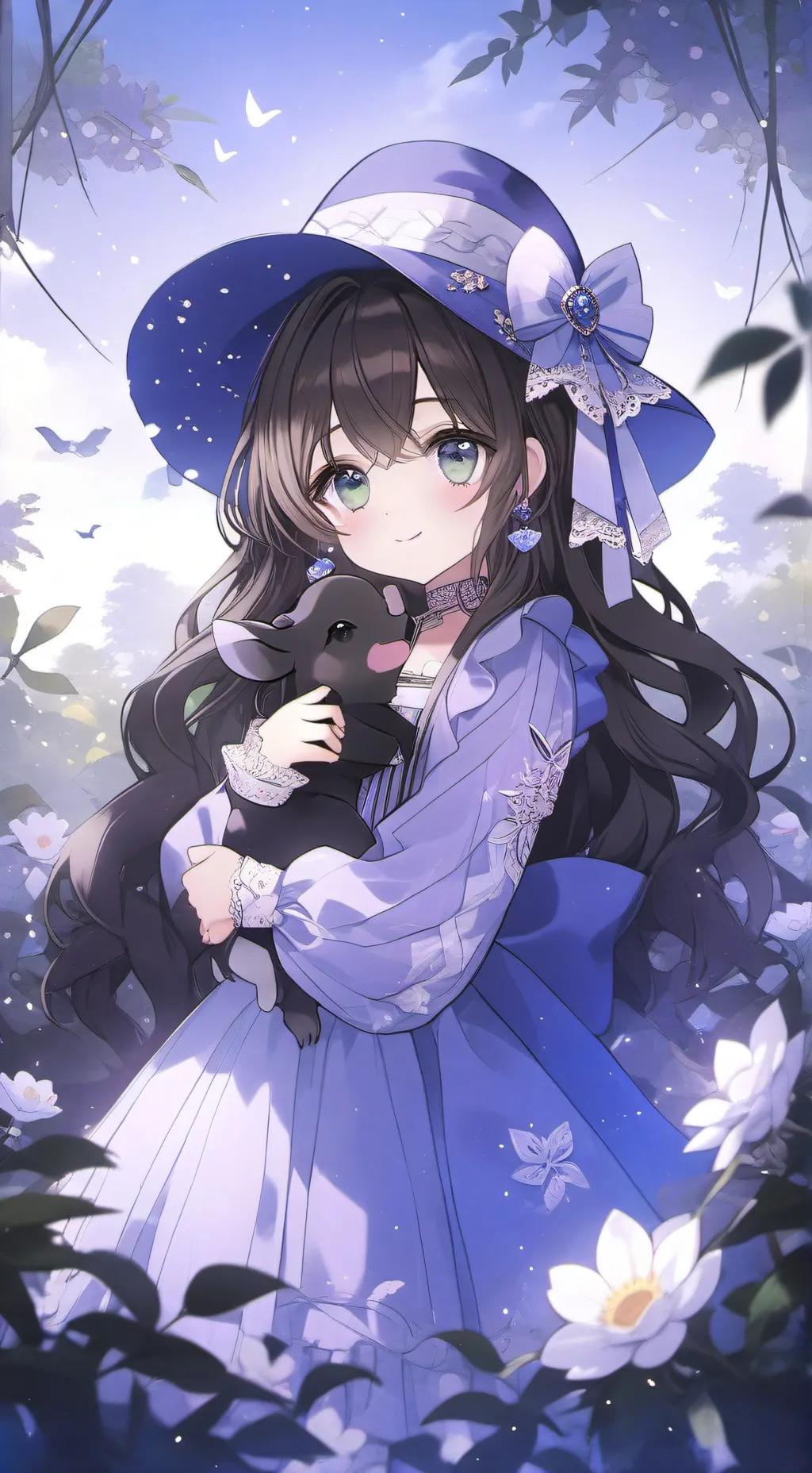 ai character: pinky background