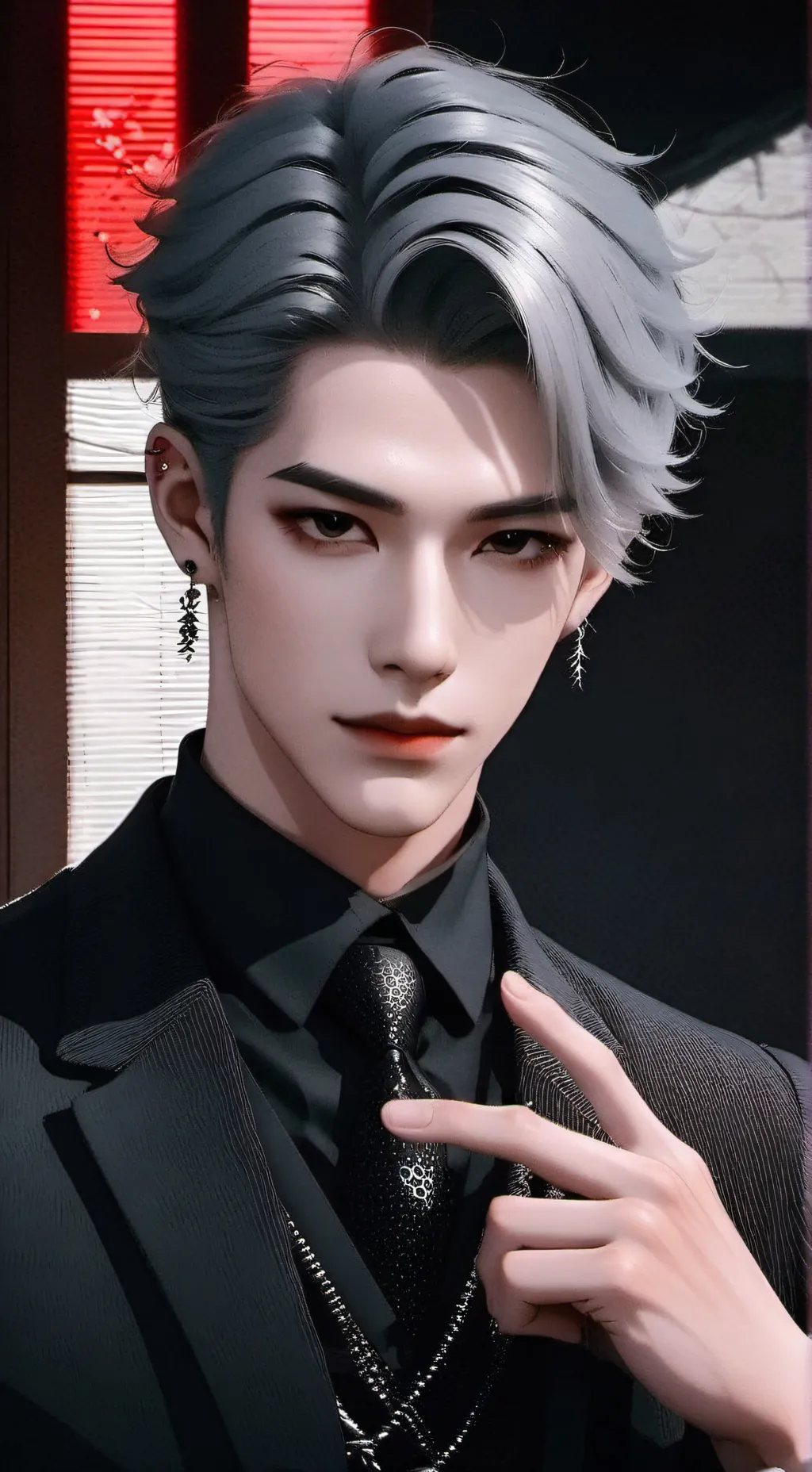 ai character: Joseph Khoo  background