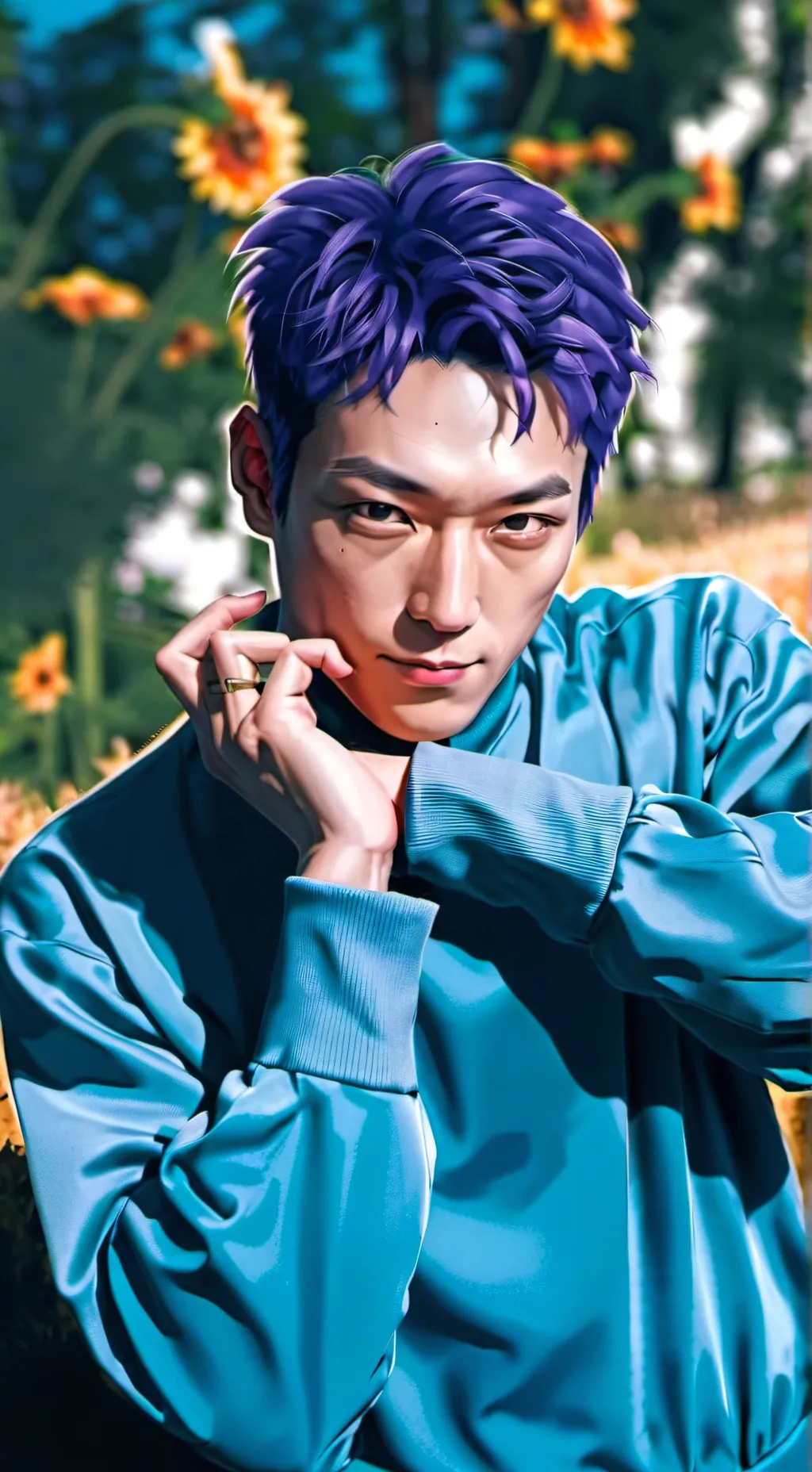 ai character: Thanos background