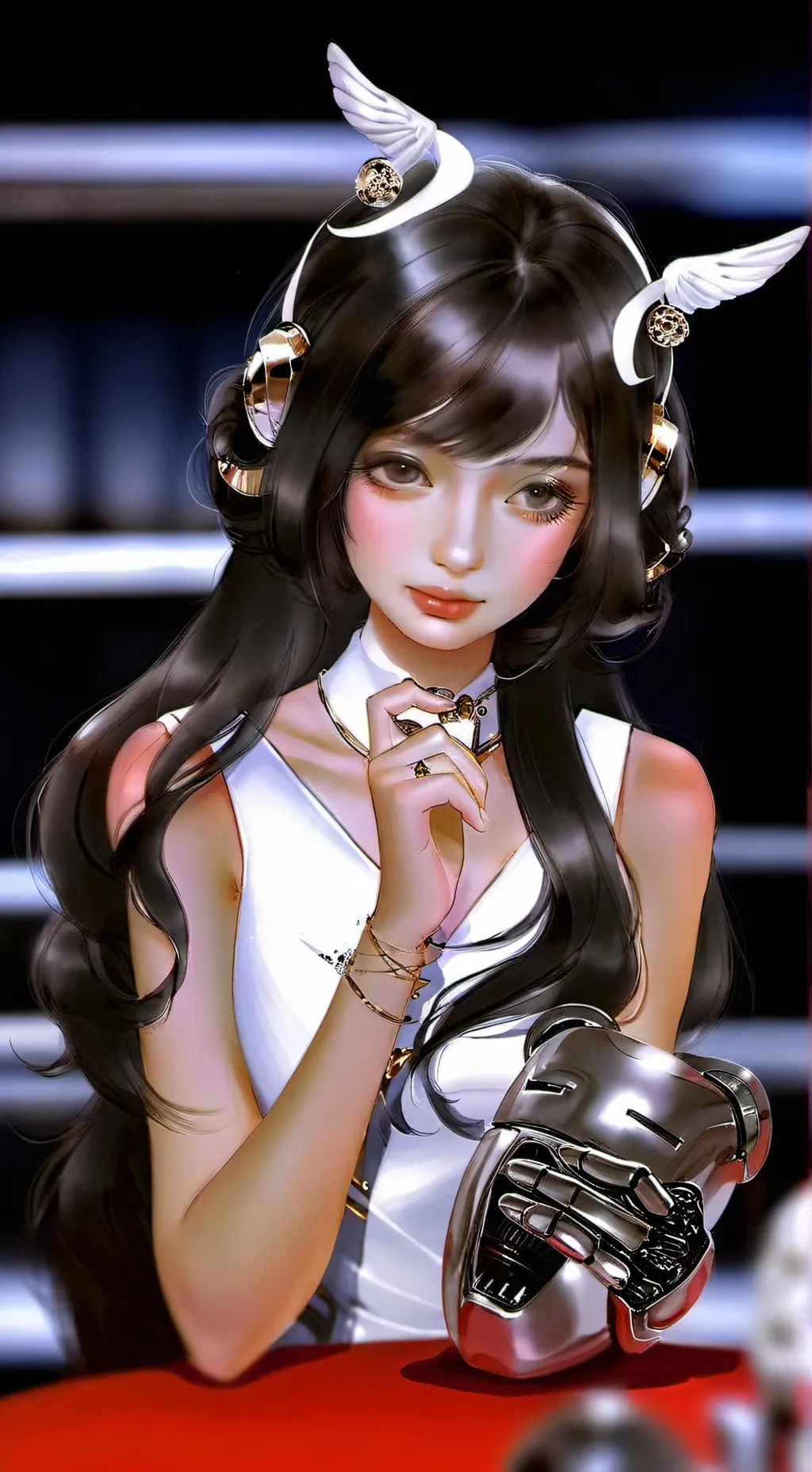 ai character: Celestia background