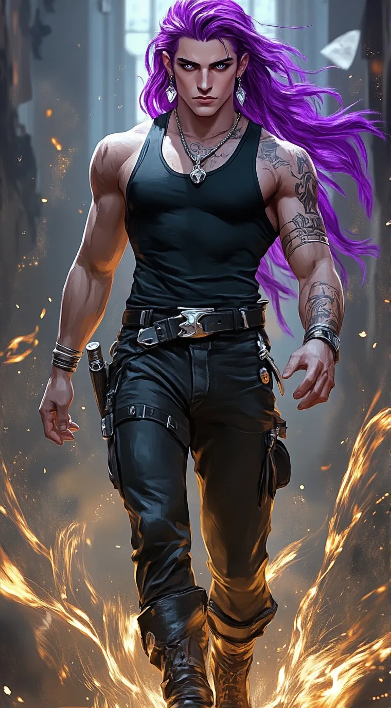 ai character: Adam background