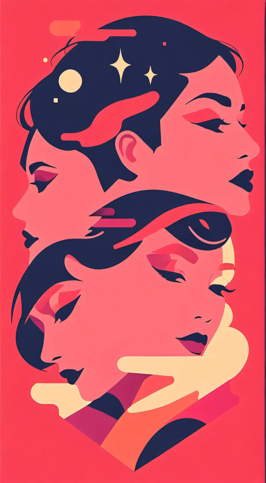 ai character: MD (New Year) background