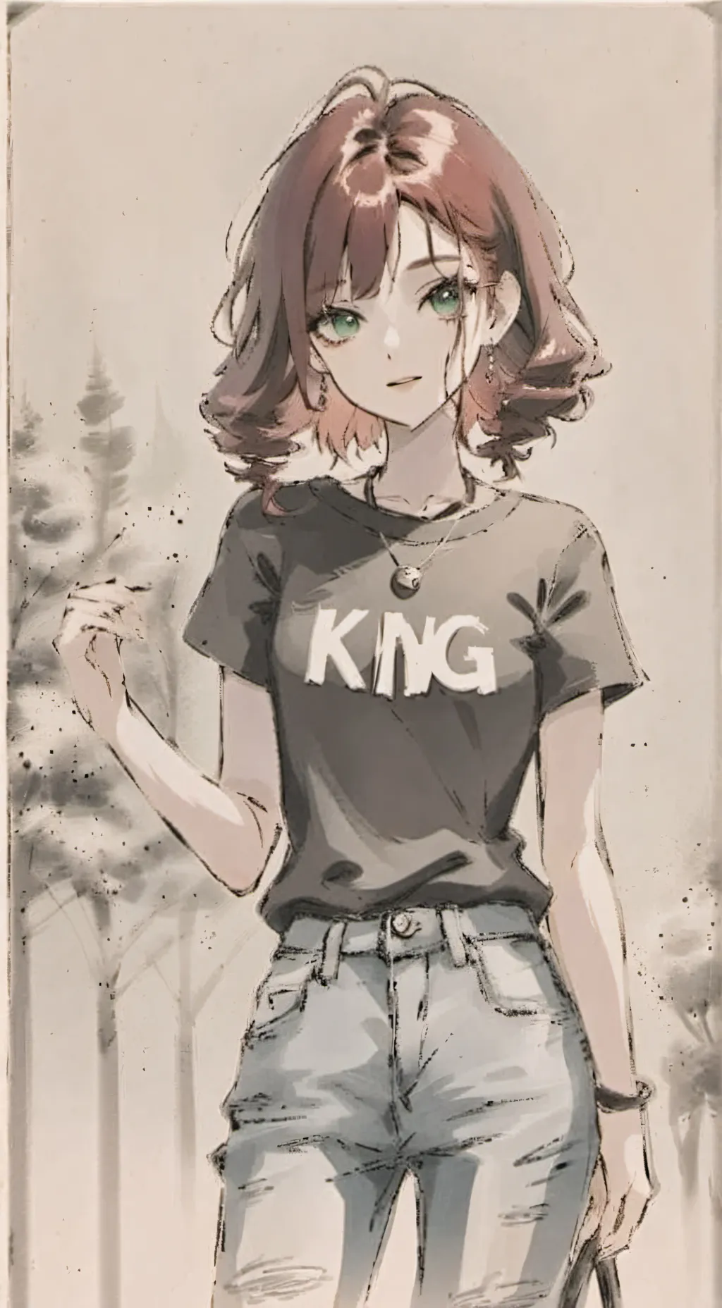 ai character: Saltaire Mansonla background