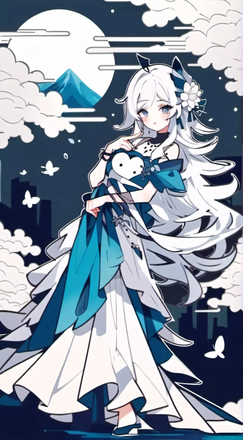 ai character: sofia background