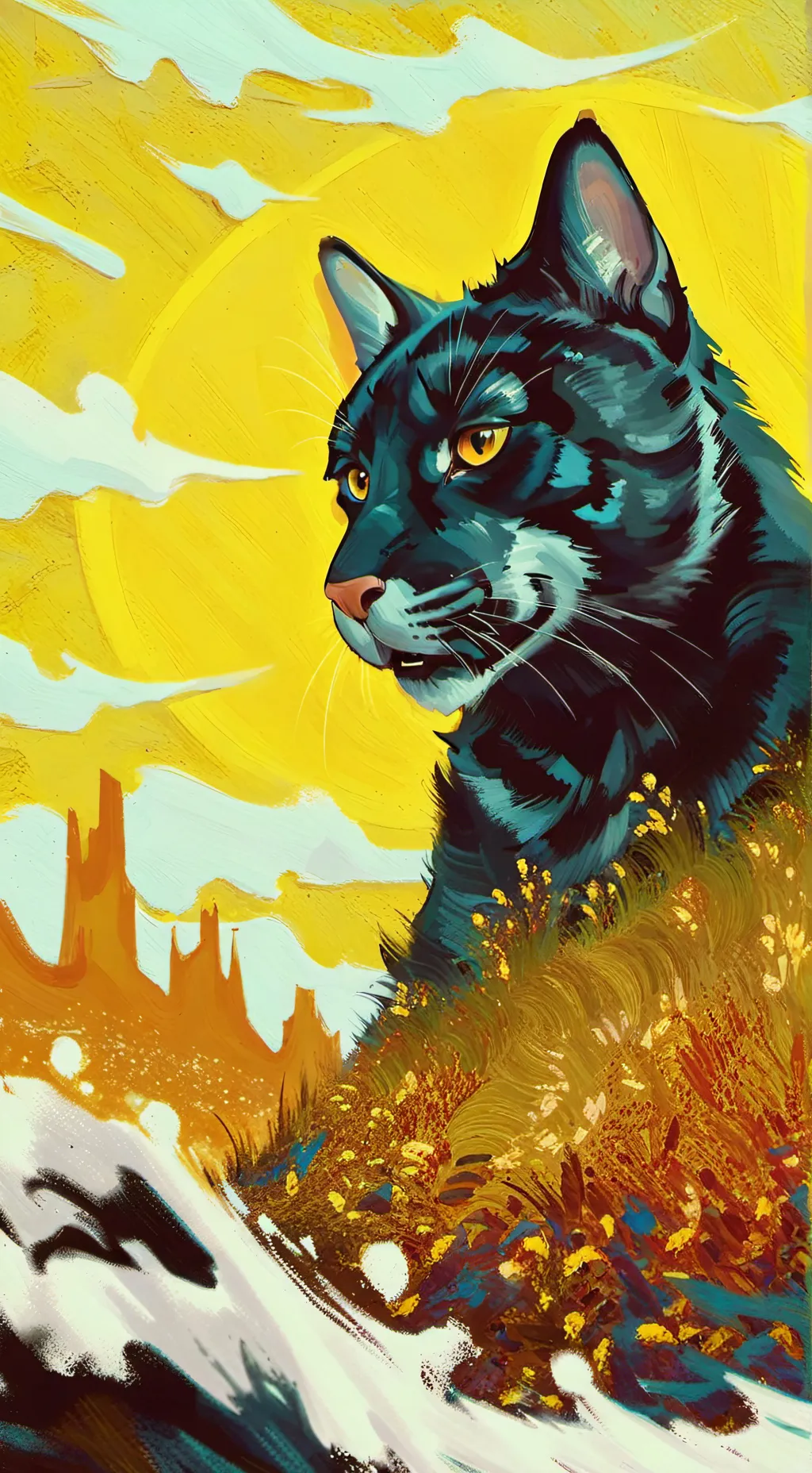 ai character: Elaine zooba background