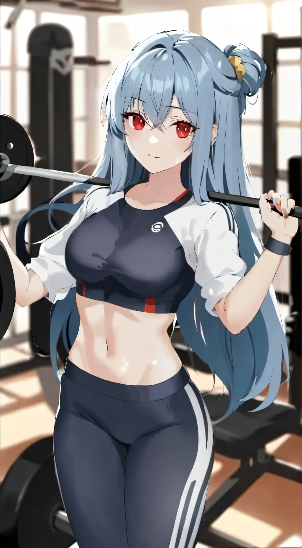 ai character: Winter background